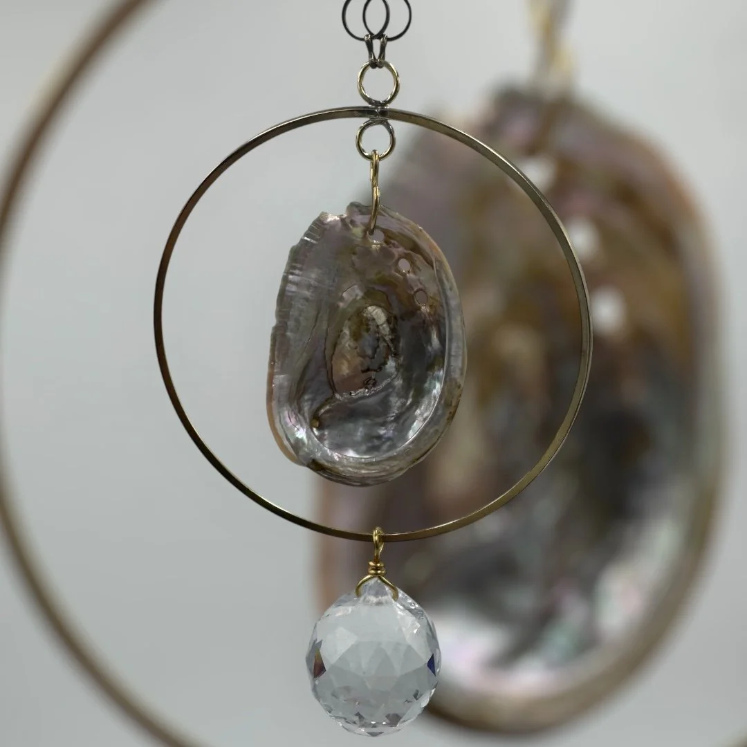 Abalone Full Shell Sun Catcher 