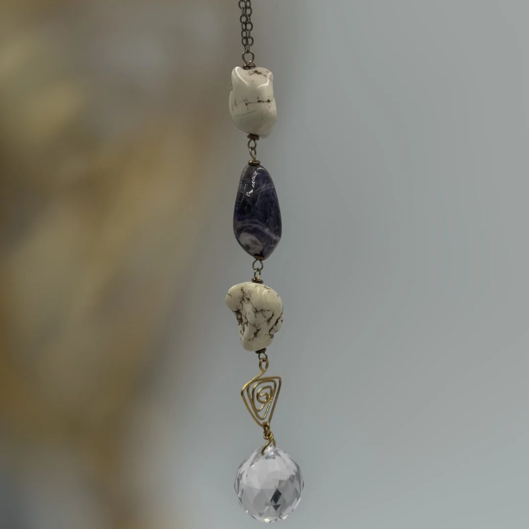 Purple buffalo Sun Catcher