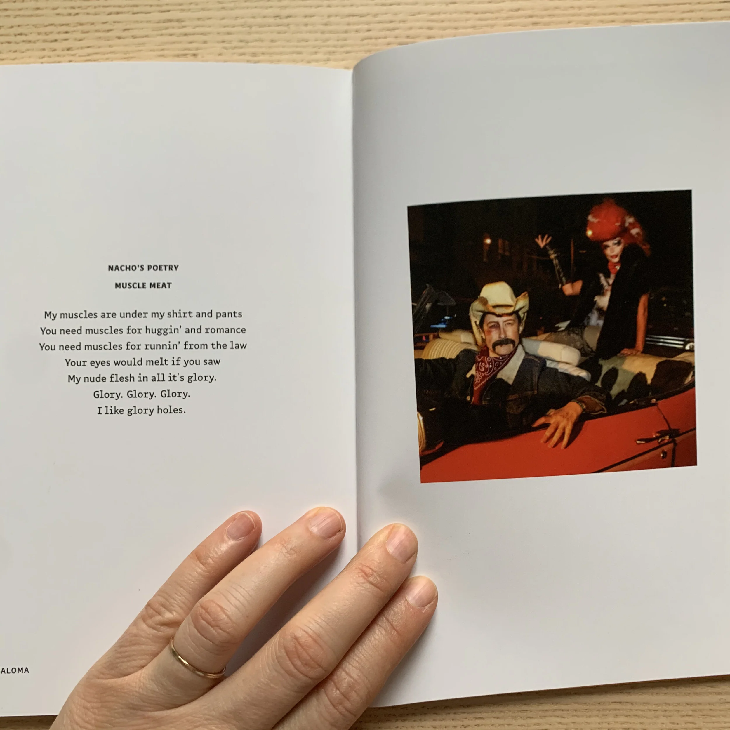 Nacho is a Poet: Muscle Meat