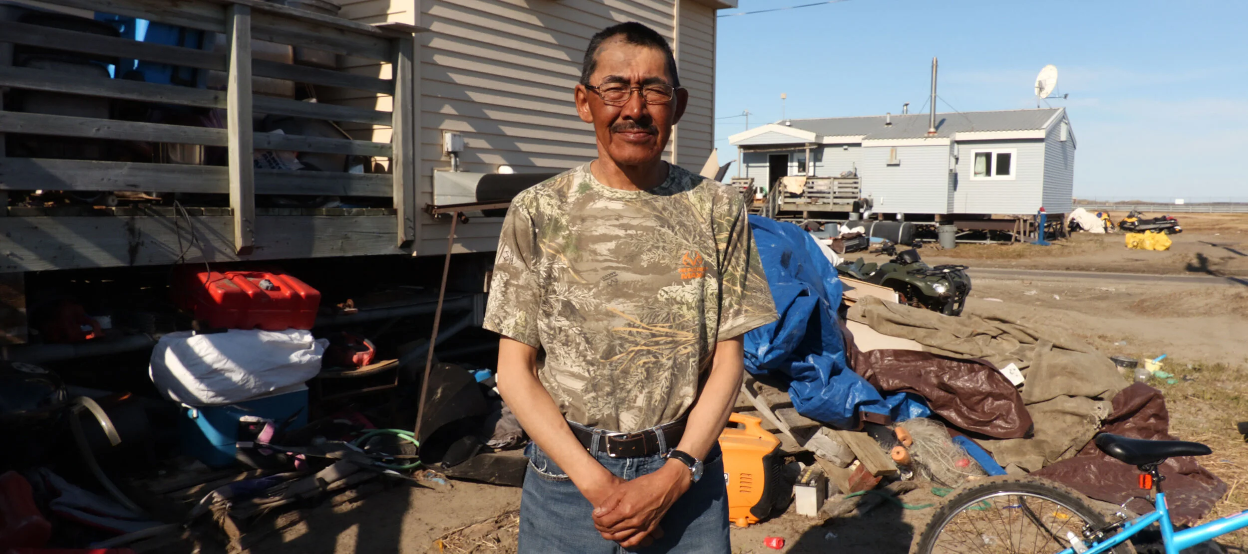 The Arctic town falling into the sea