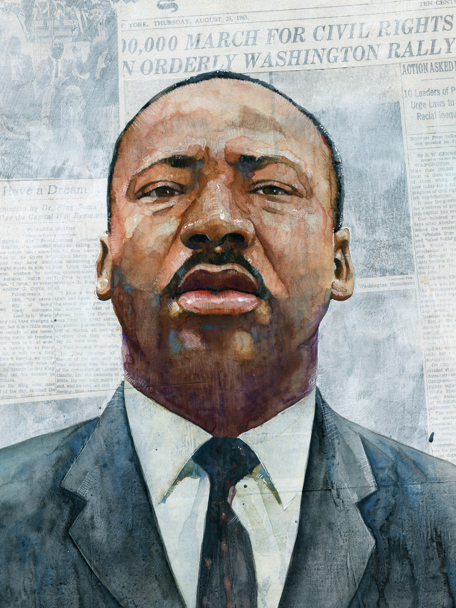 Portrait -- Martin Luther King Jr.