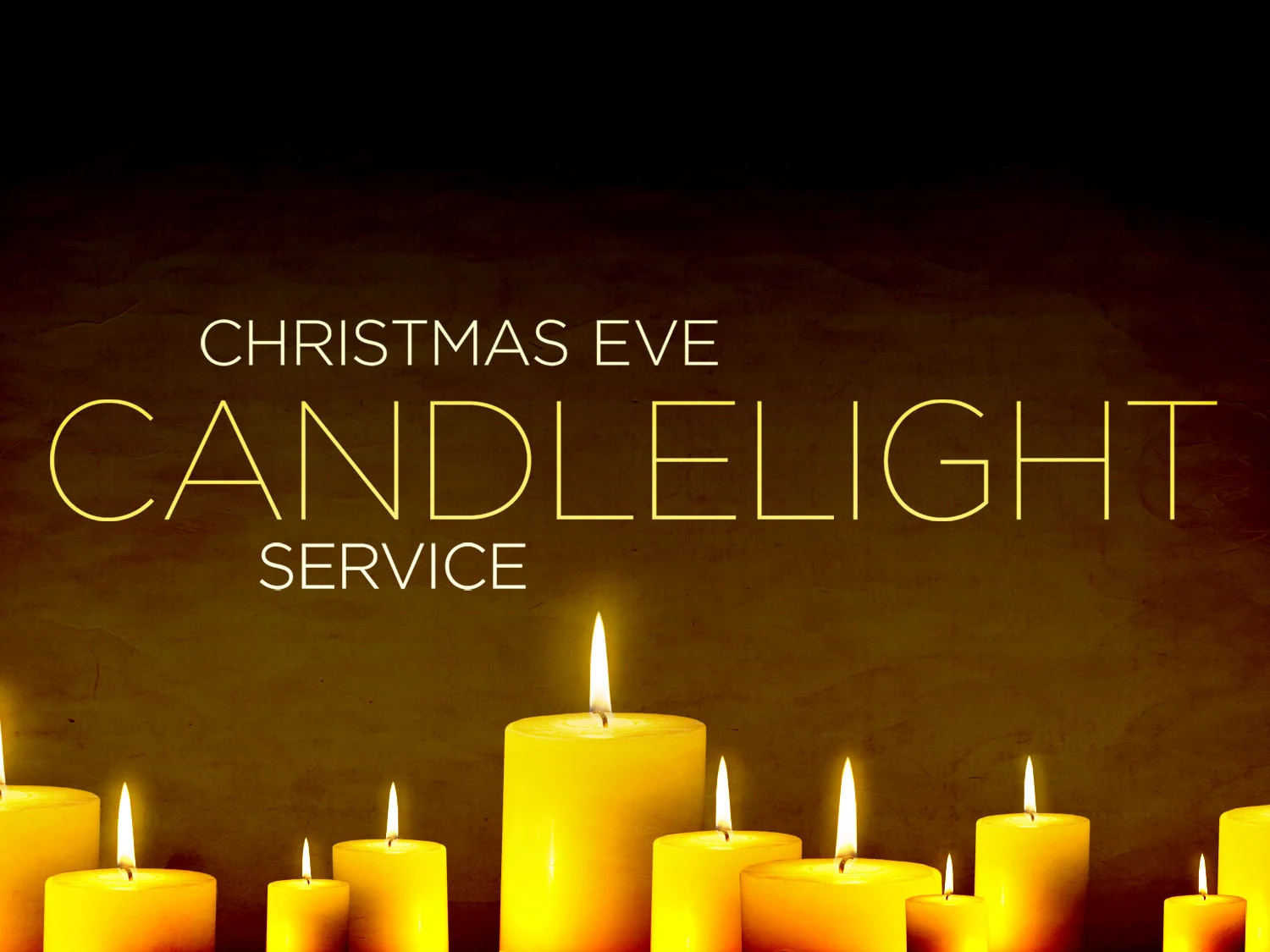 Candlelight Christmas Service