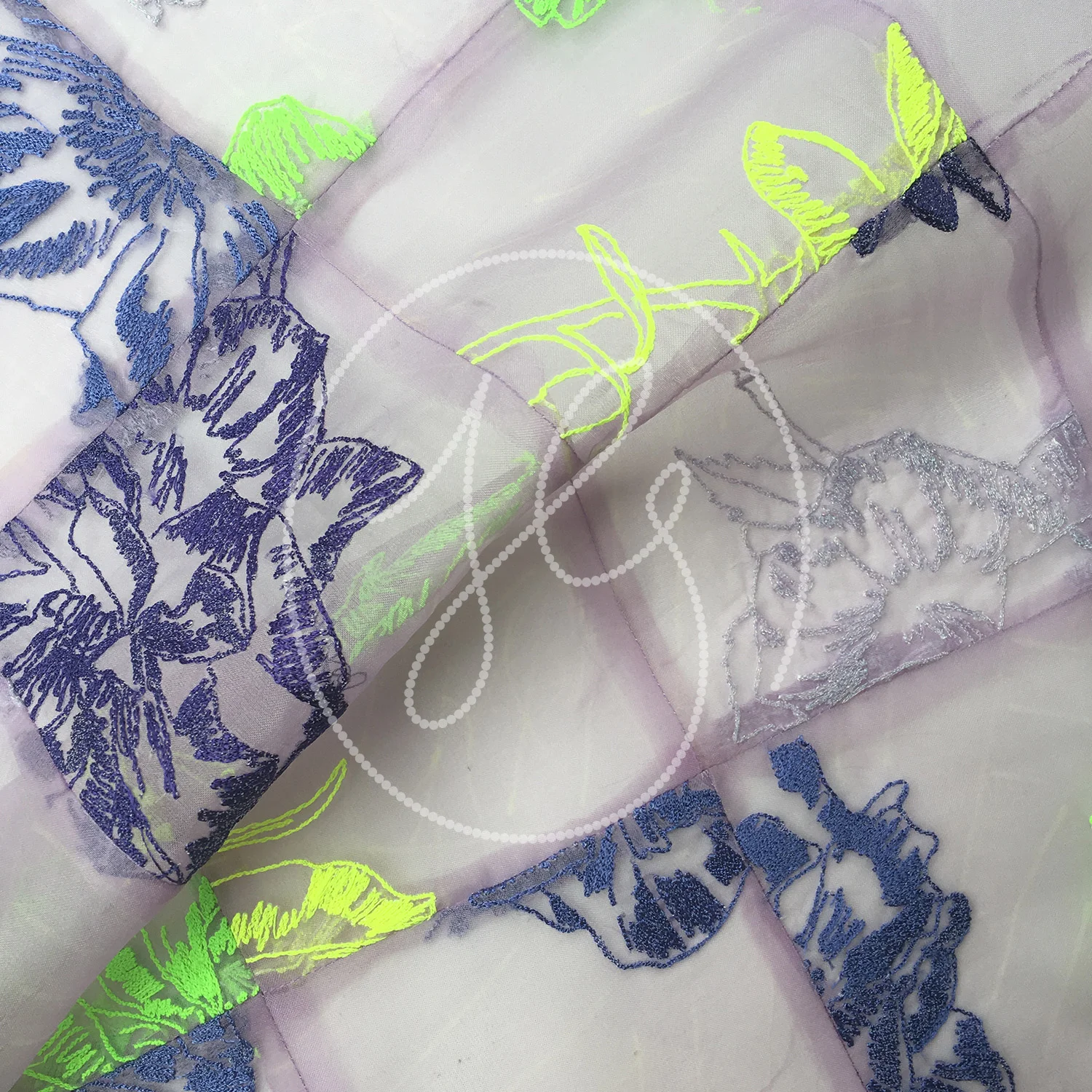 PATCHED PEONIES Digitally stitched spliced florals.