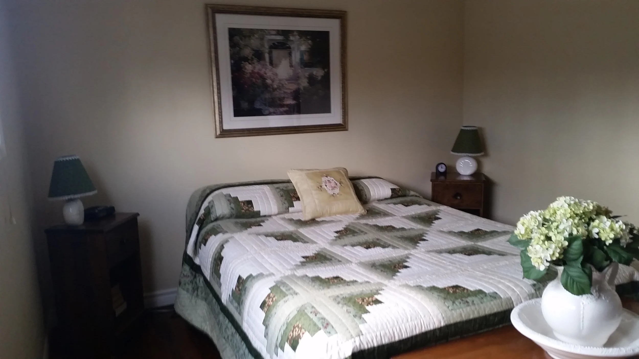 Master bedroom pattern