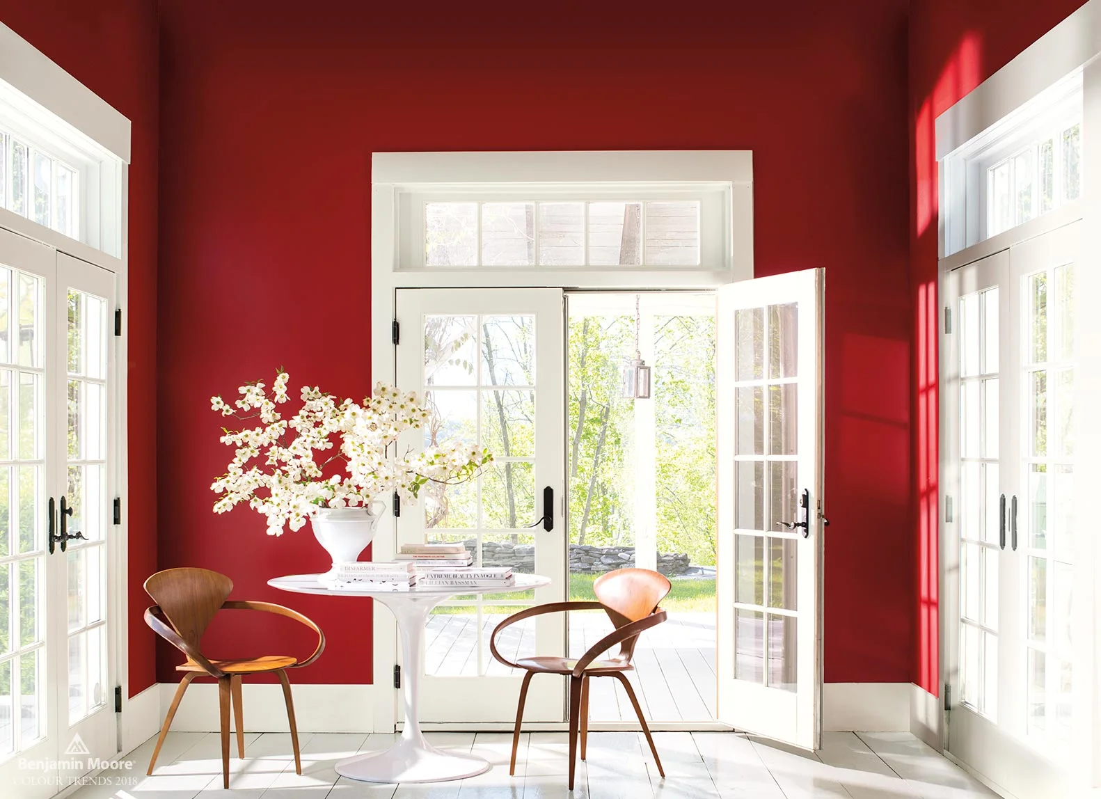 Benjamin Moore Colour of the Year 2018 - Caliente AF-290