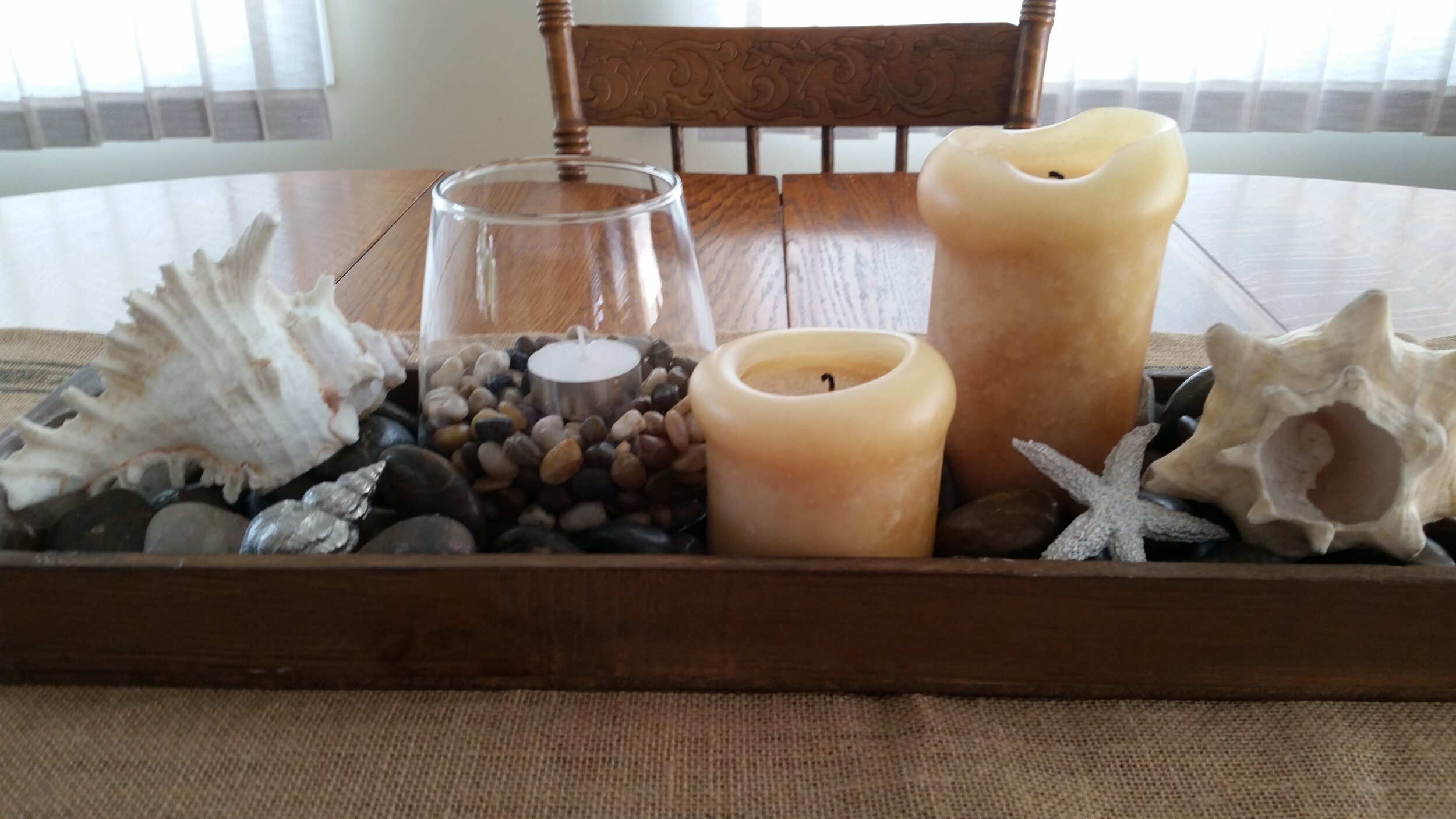 Seshell and Candle Centrepiece.jpg