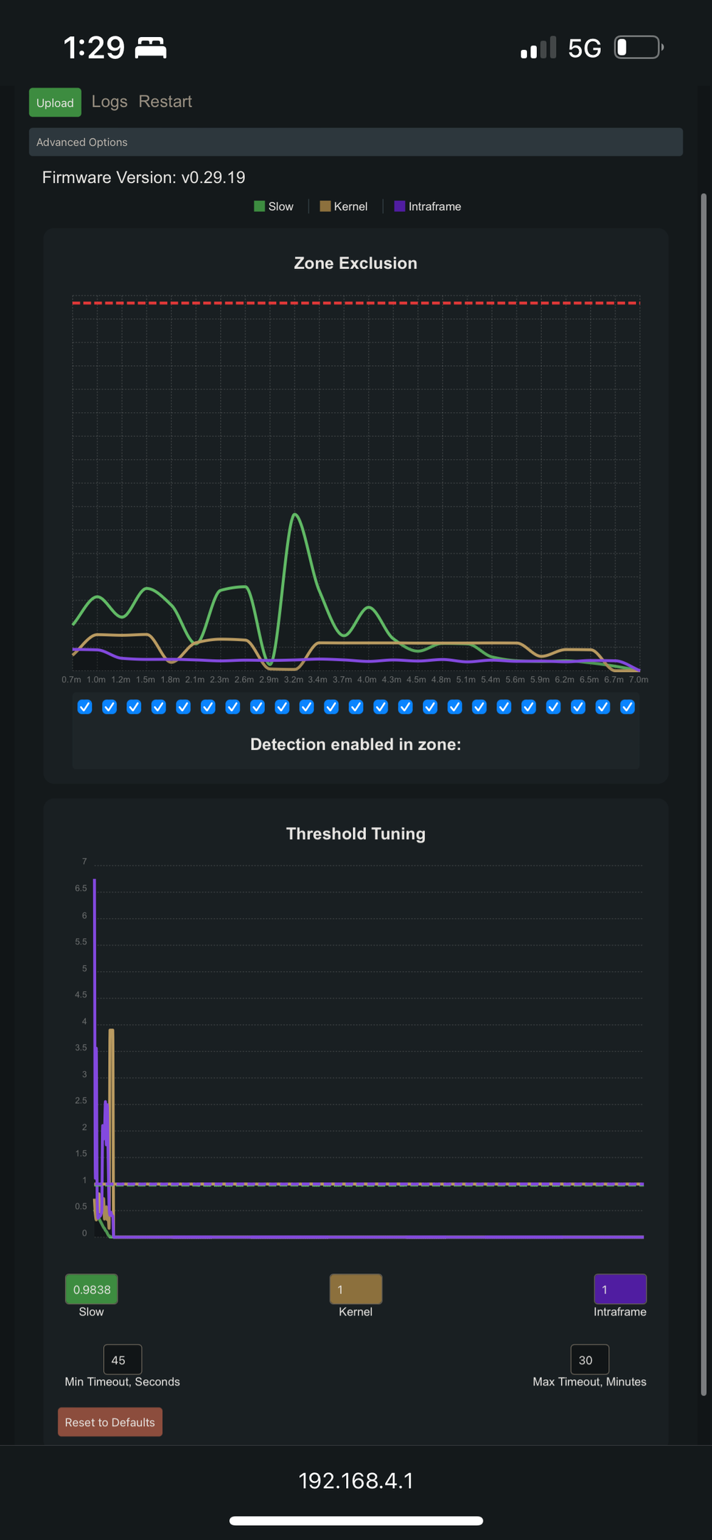 final web interface iteration
