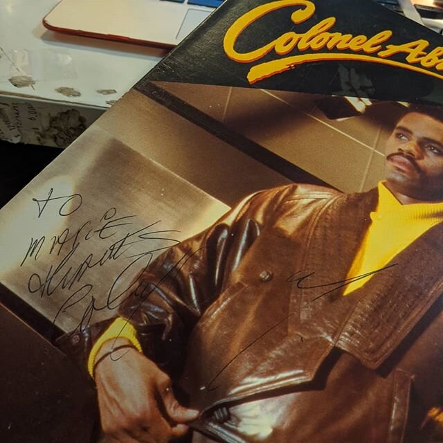 Signed colonel Abrams LP &amp; about 150 more titles hitting shelves and discogs today.