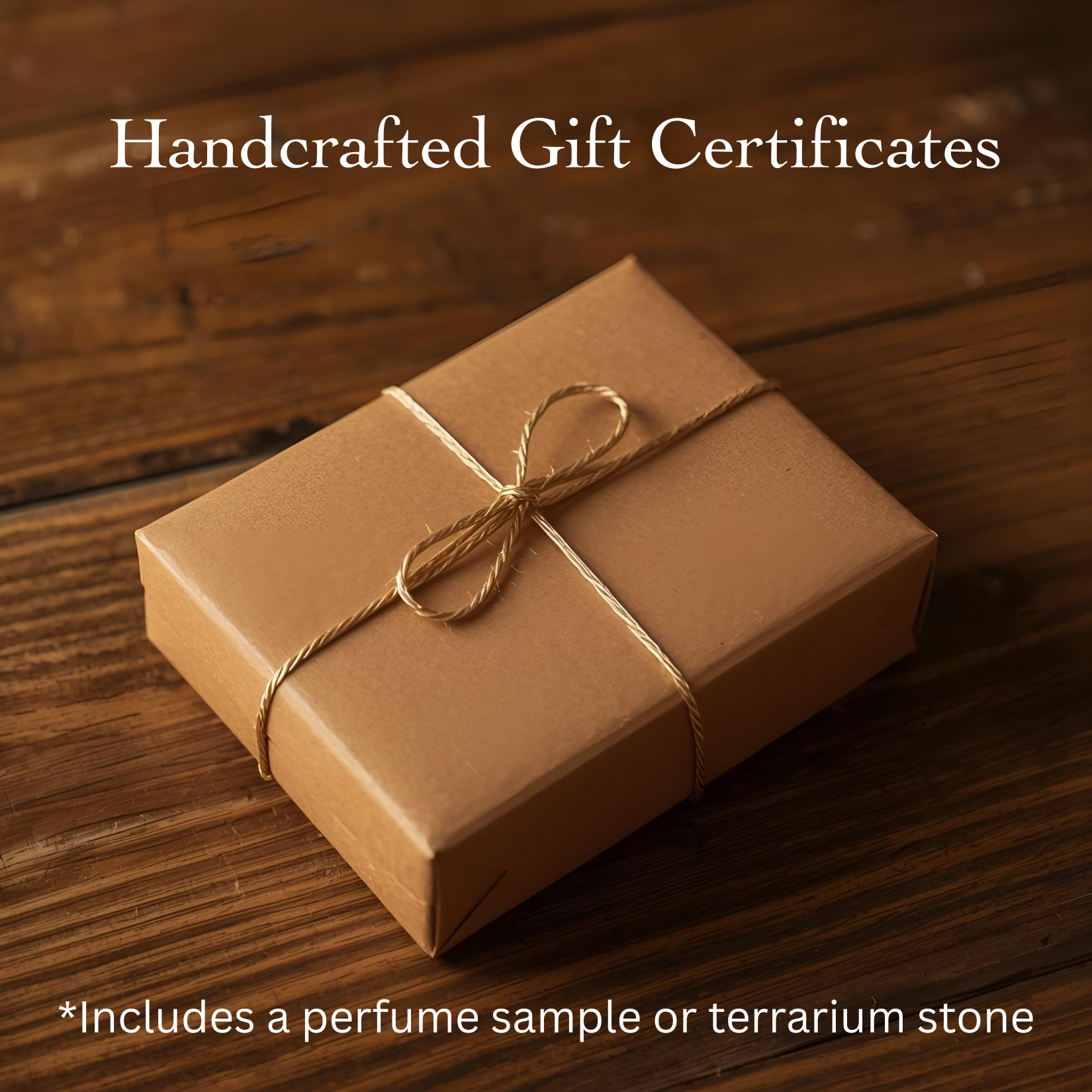 Boxed Artemisia Gift Certificate