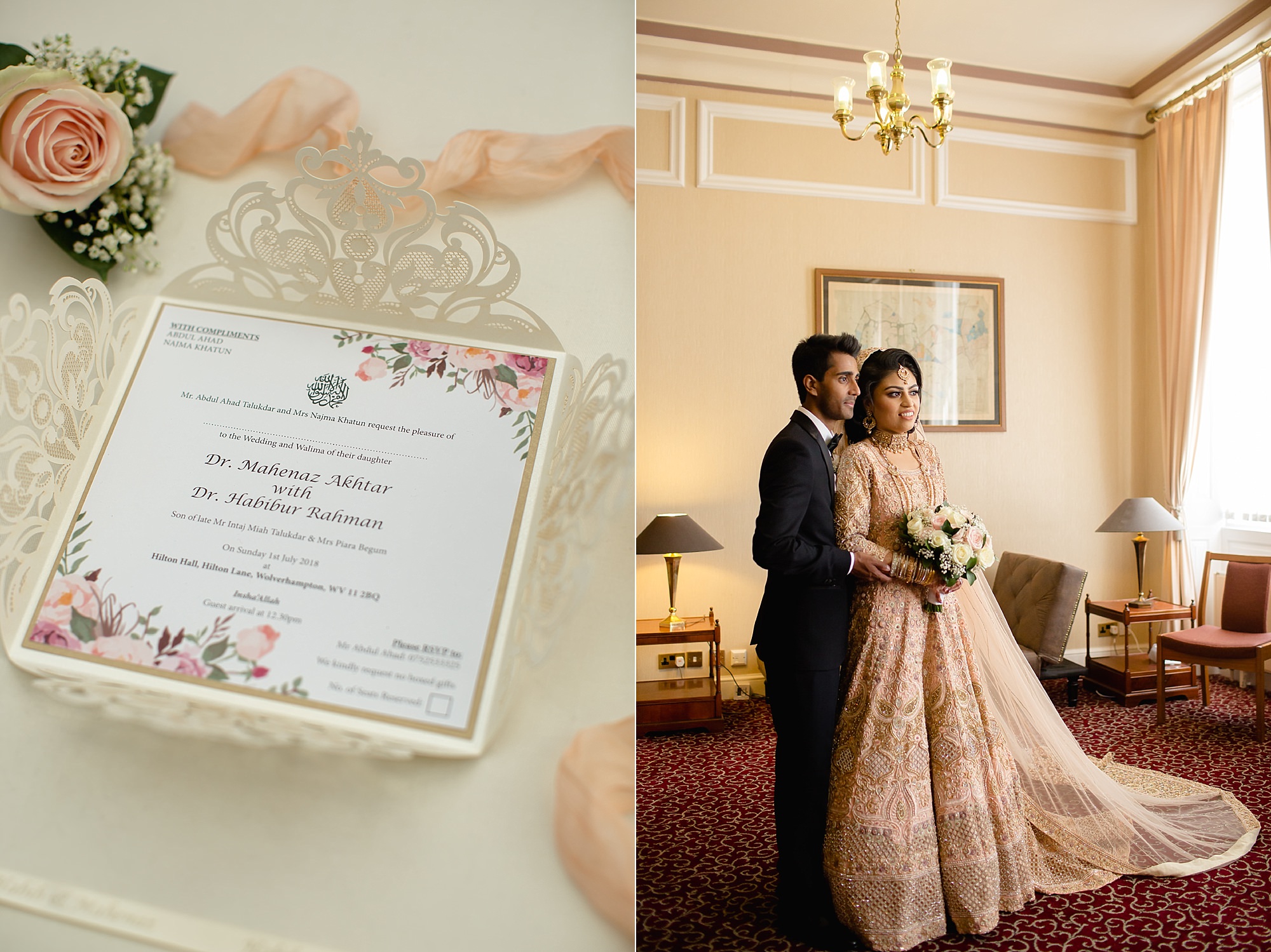 wedding photography details Hilton Hall Wolverhampton
