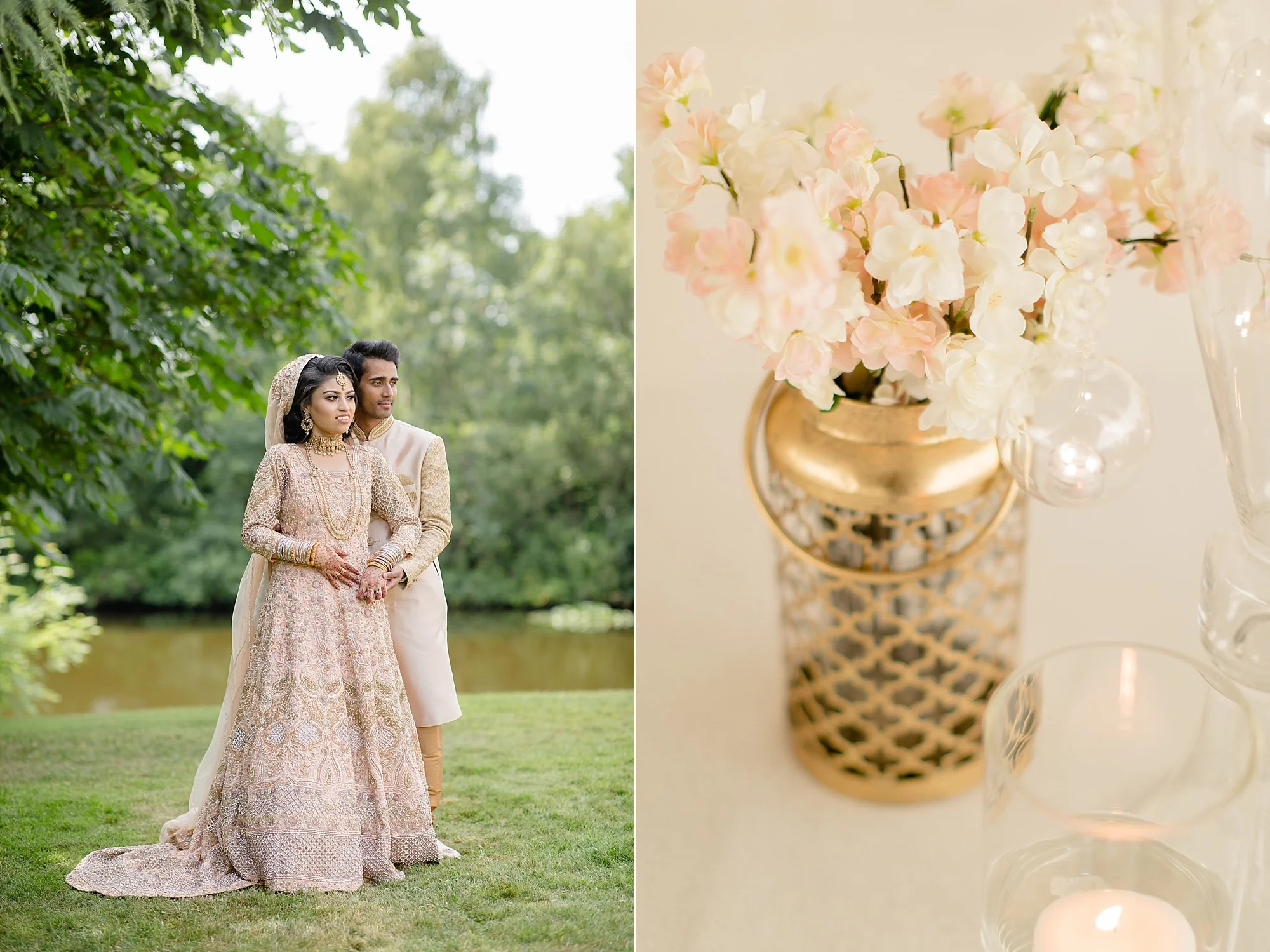 Asian bride groom wedding photography Hilton Hall Wolverhampton Wedding Venue