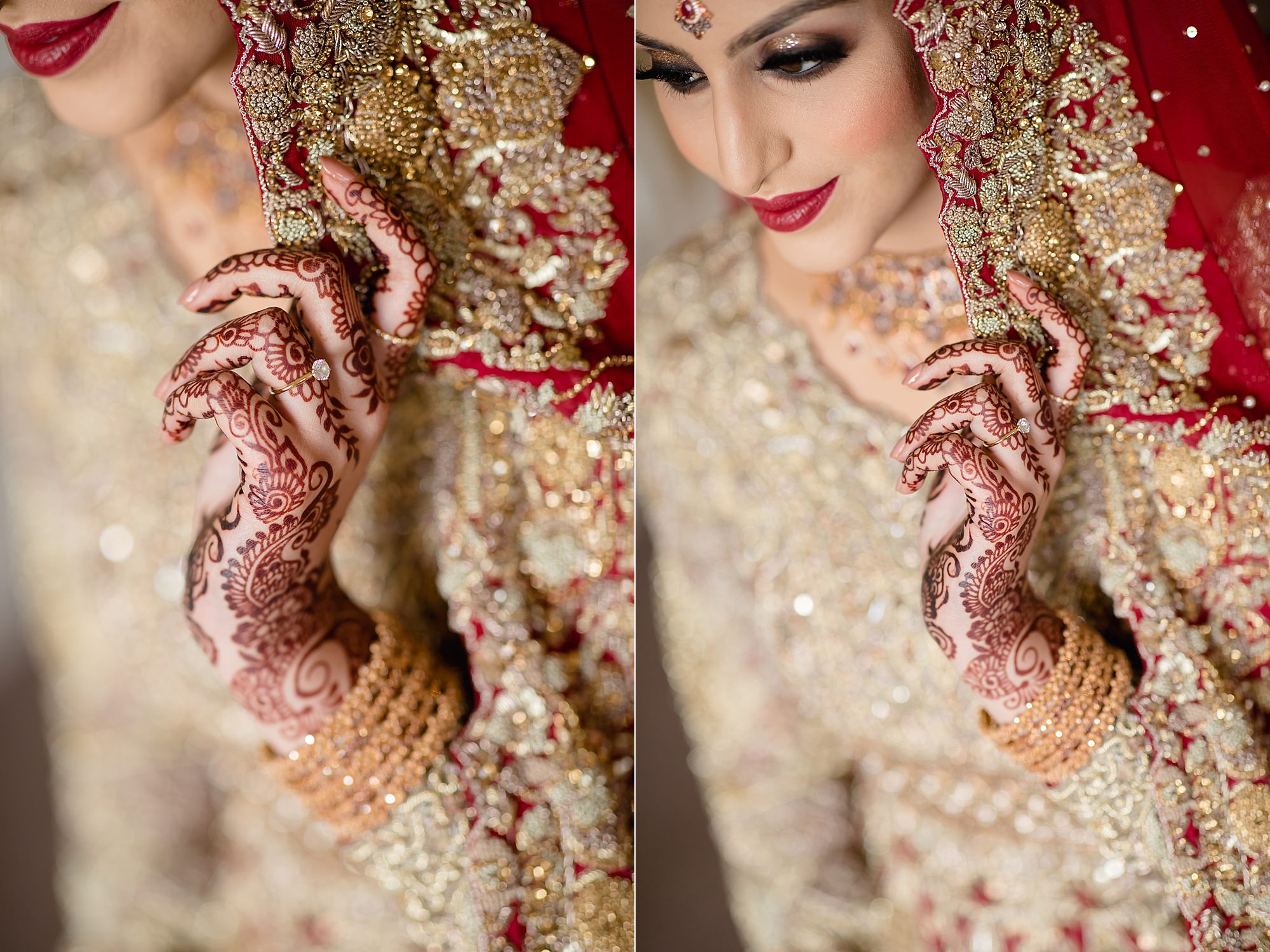Pakistani Bride wedding portraits at Tatton Park Cheshire