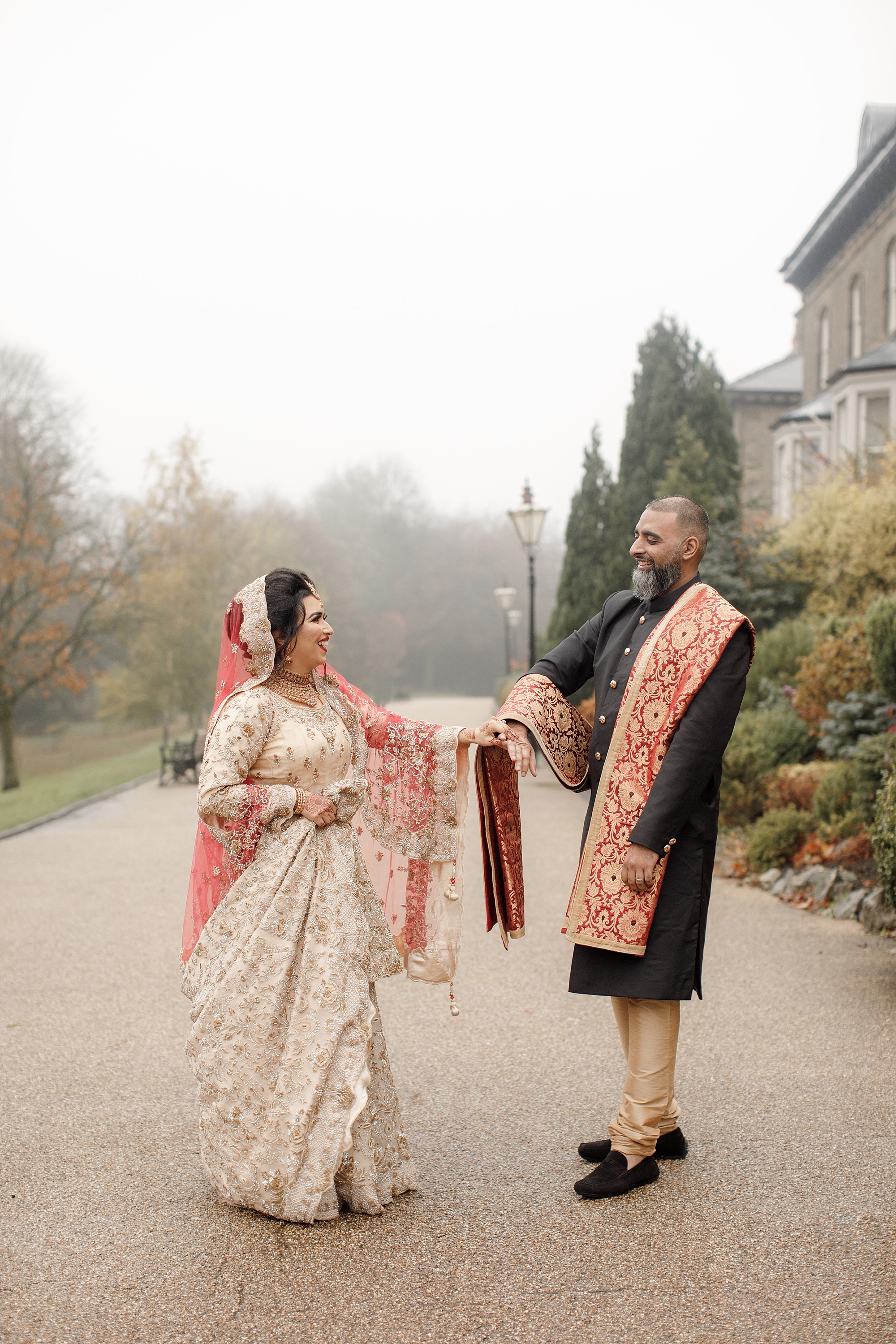 Pakistani Portrait Wedding photography at Devonshire Dome