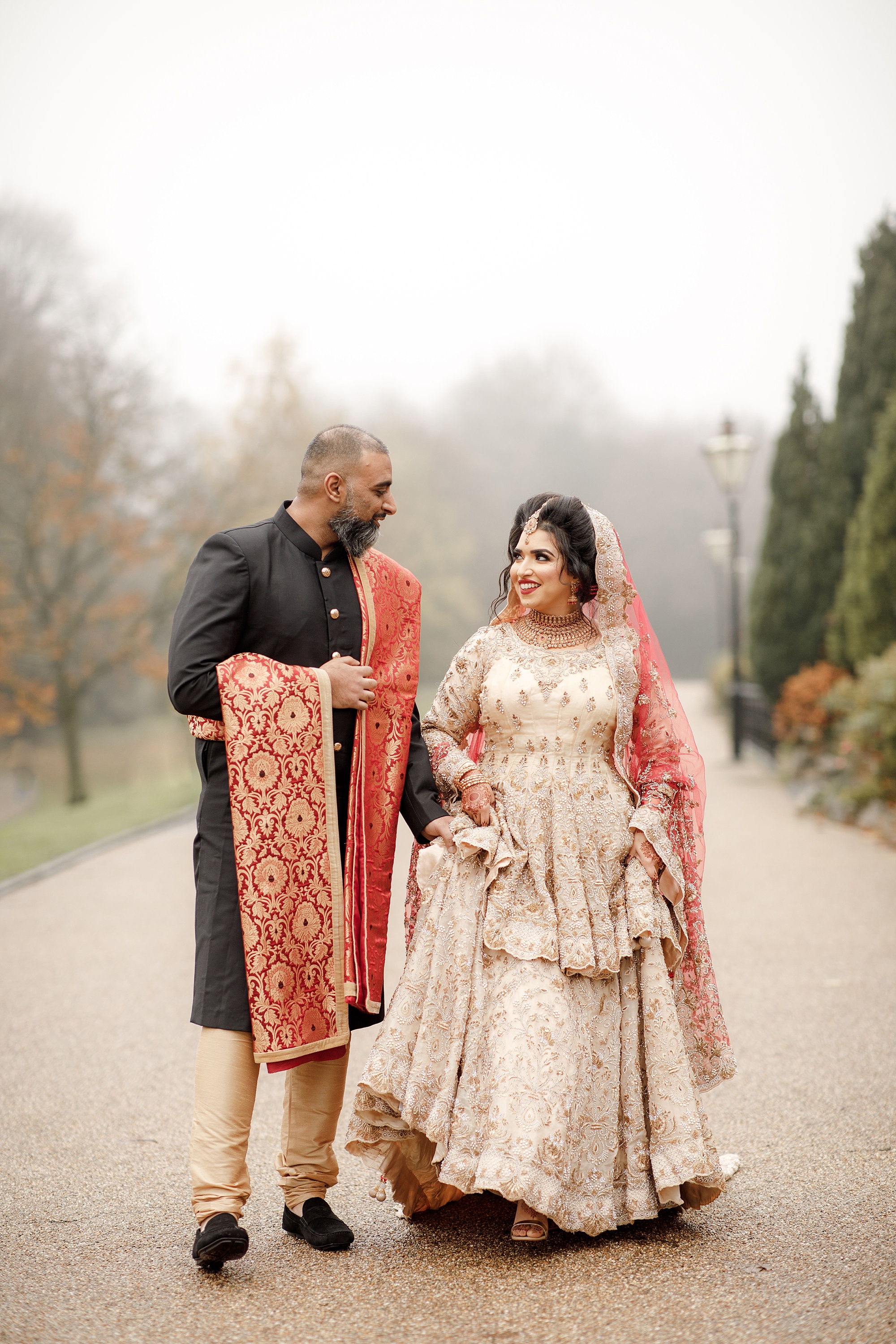 Pakistani Portrait Wedding photography at Devonshire Dome