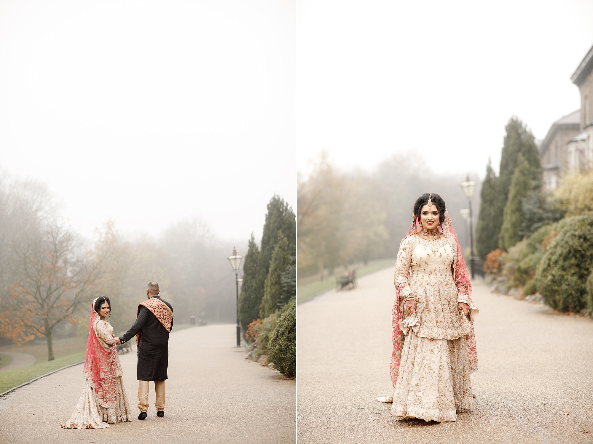 Pakistani Portrait Wedding photography at Devonshire Dome