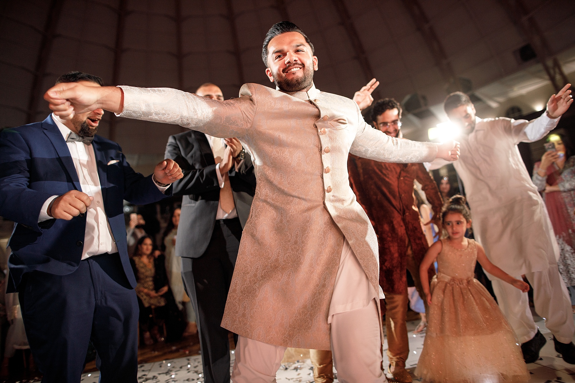 Pakistani Wedding Dancefloor at Devonshire Dome