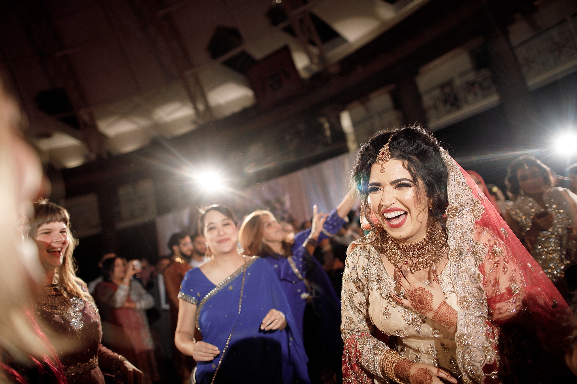 Pakistani Wedding Dancefloor at Devonshire Dome