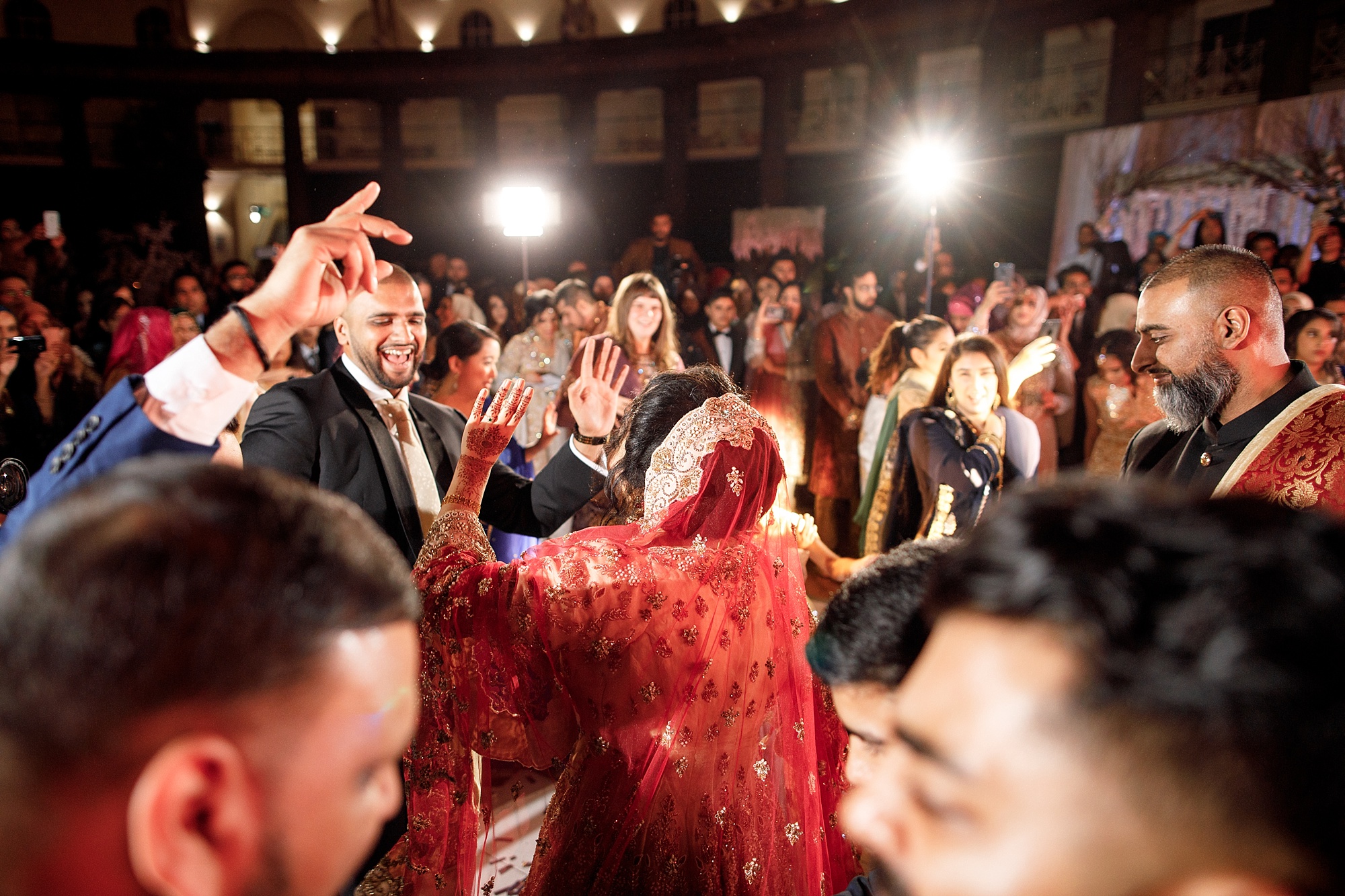 Pakistani Wedding Dancing at Devonshire Dome