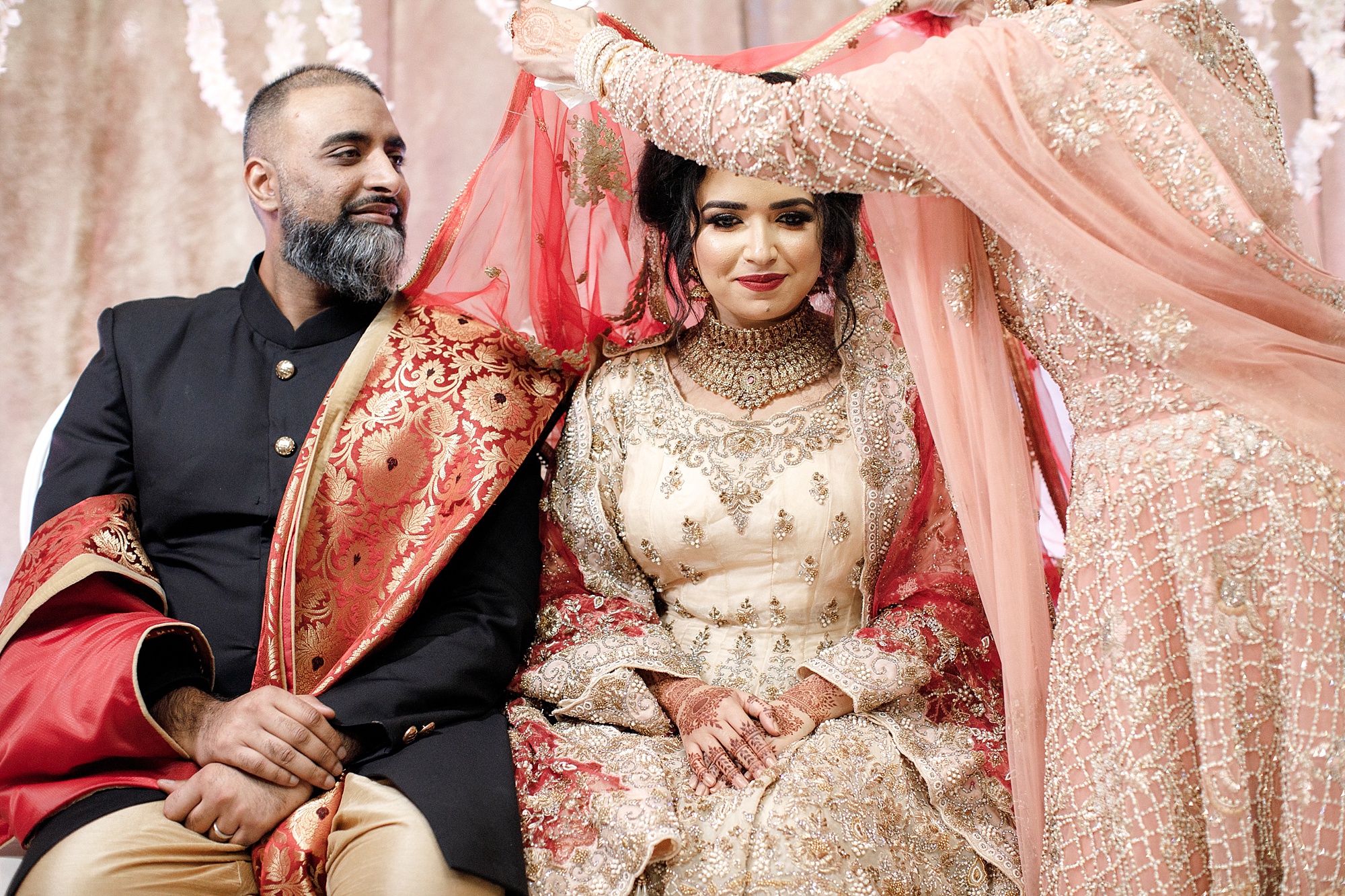 Pakistani Wedding rukhsati photography at Devonshire Dome