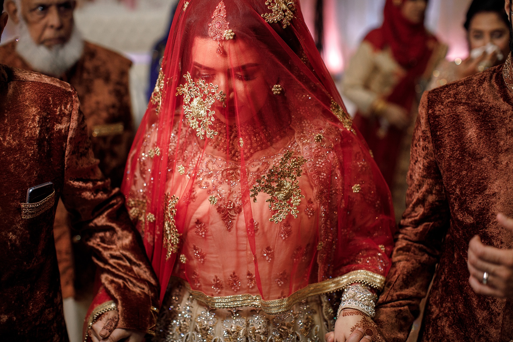 Pakistani Wedding rukhsati photography at Devonshire Dome