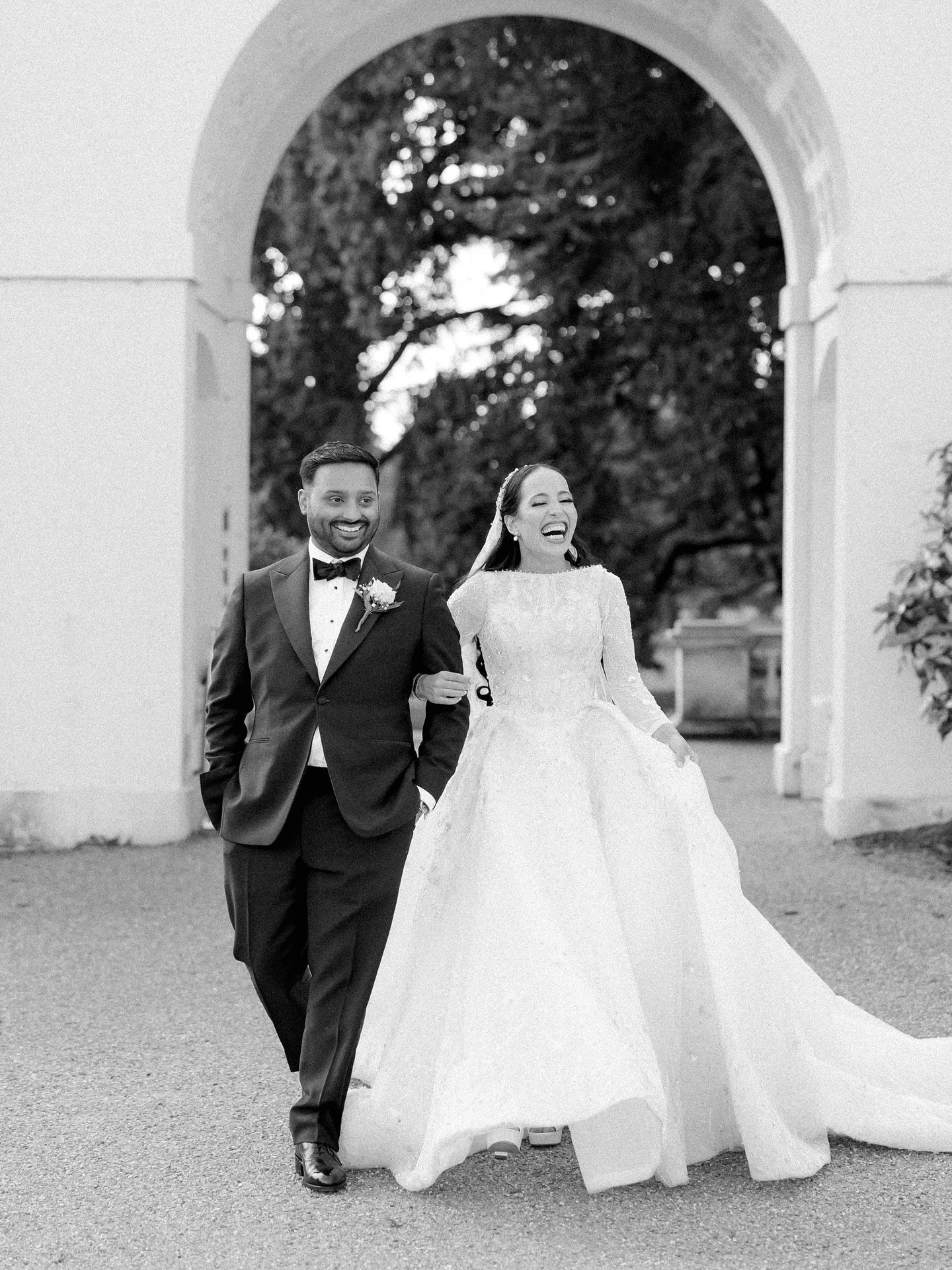 The BEST Day. I Love photographing couples like Sarah and Abdul, we had a blast on their wedding photographing their portraits, and when you allow time for your portraits we have the flex to do more! 

Loved this whole set as black and white. Somethi