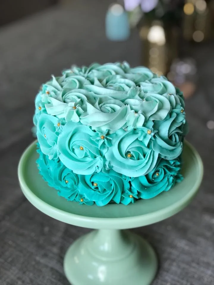Ombré Rosettes