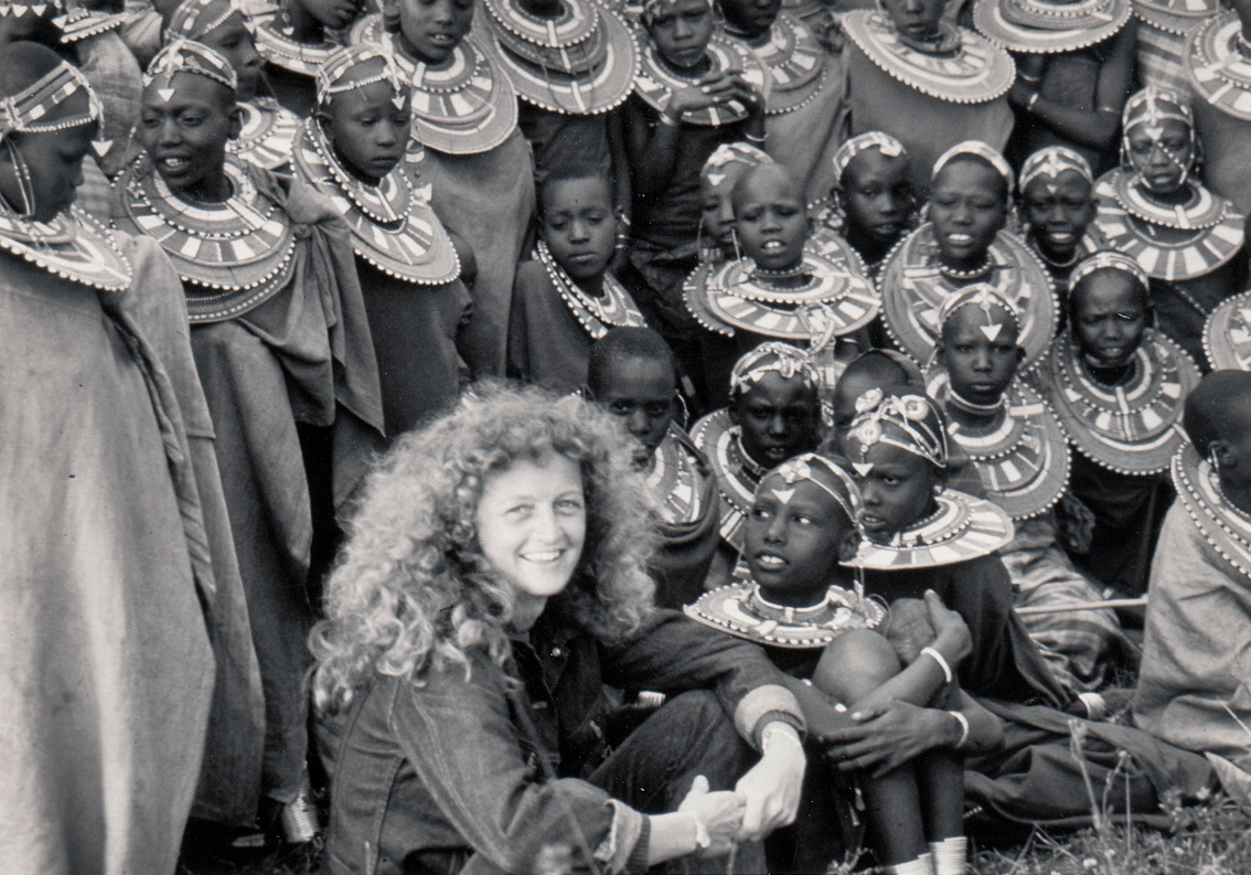 Judi Wineland in Tanzania circa 1980
