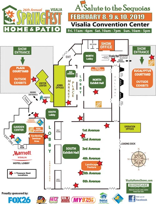 Event Floorplan Visalia Home Shows