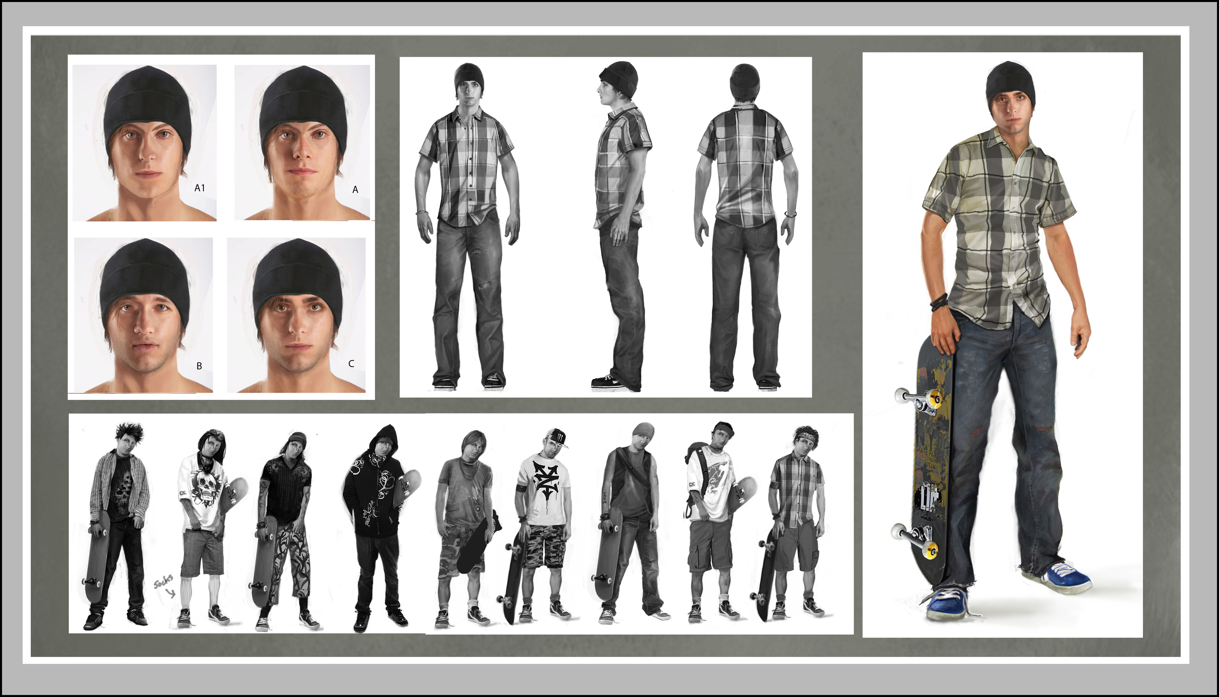 CHARACTER DESIGN- GAME