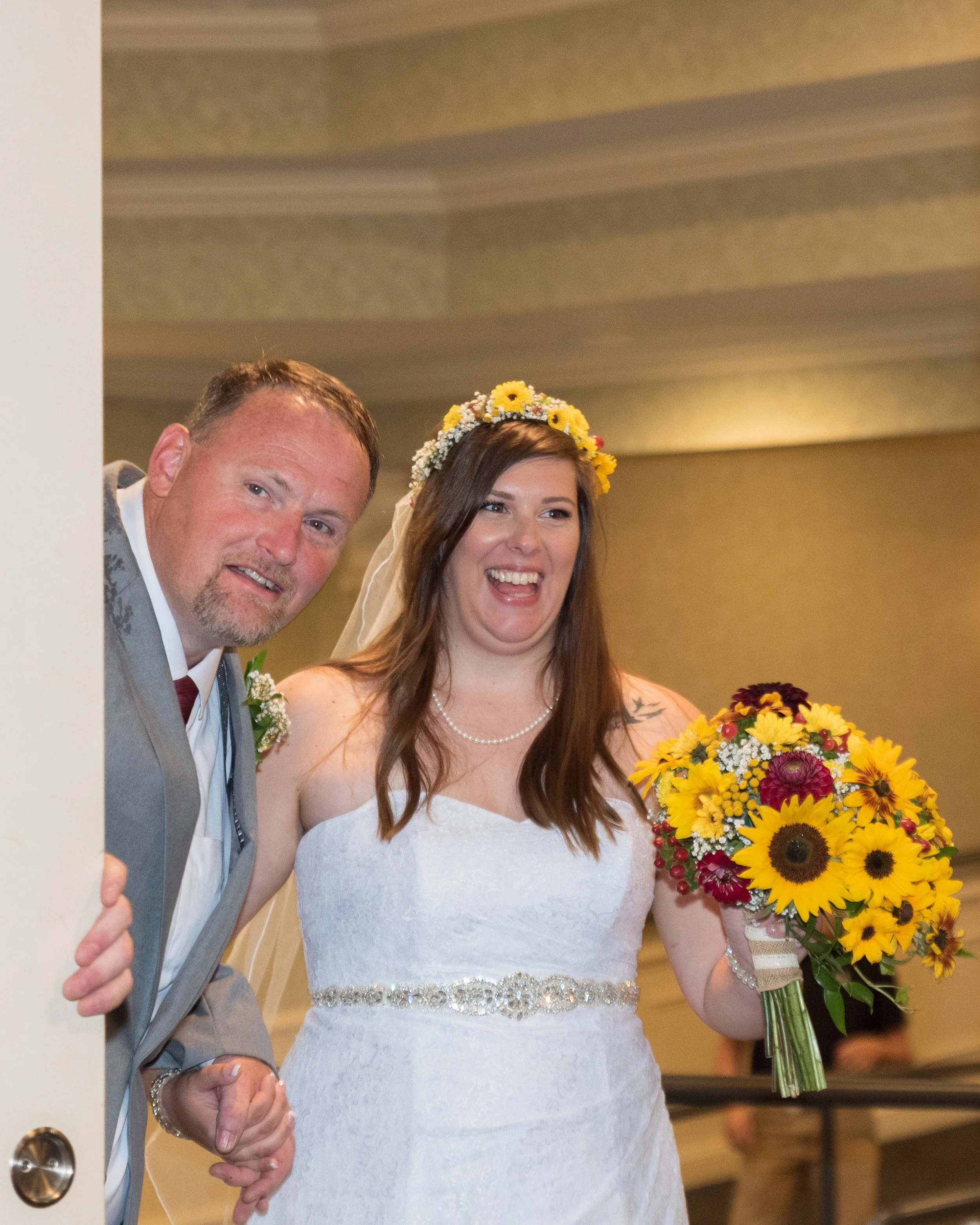 Introducing and Toasting the New Mr. and Mrs Edwards