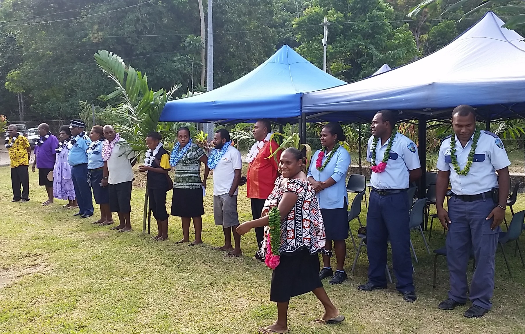 Celebrations as construction begins on the Women's Safe House and Care Centre