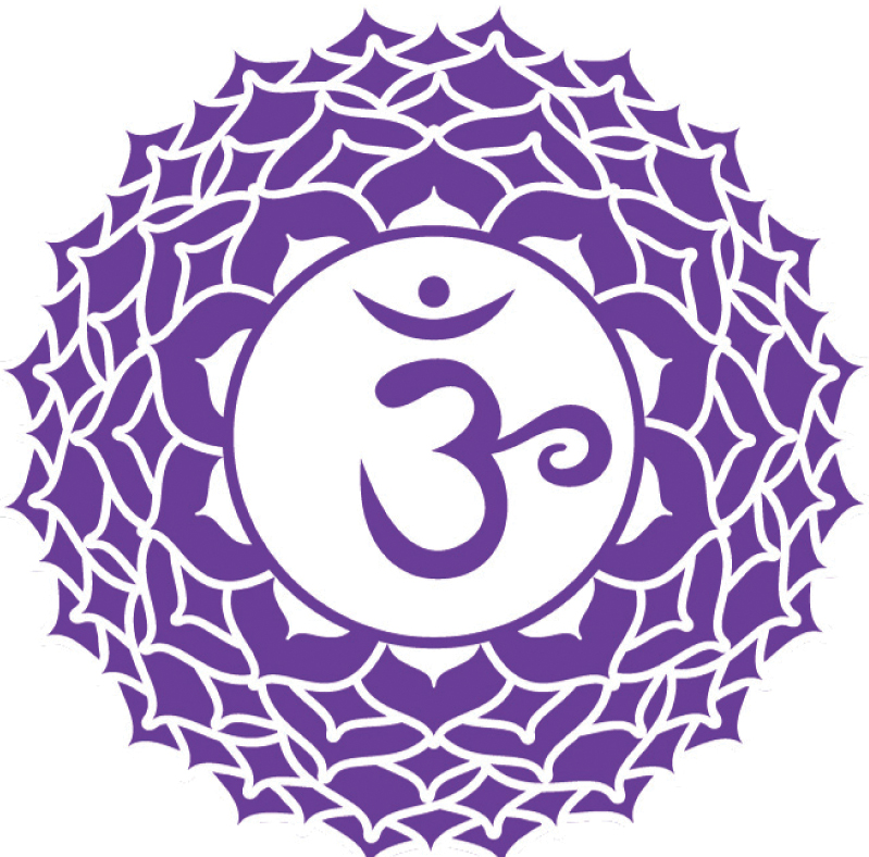 Sahasrara Chakra (The Crown Chakra) The Crown/7th Chakra (Violet) is positioned at the top of your head, hence the name, and is our connection to the Divine, consciousness and enlightenment. Element - None Location - Crown of head Color - Violet Organs - Pineal Gland Related to - Connection to the divine Over active - Not present in earthly life Under active - Lonely, depressed Demon - Attachment Right - To Know