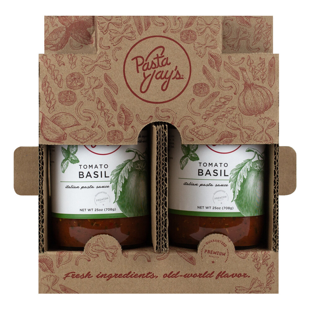 Pasta Jay's Stress-free Shipper Insert