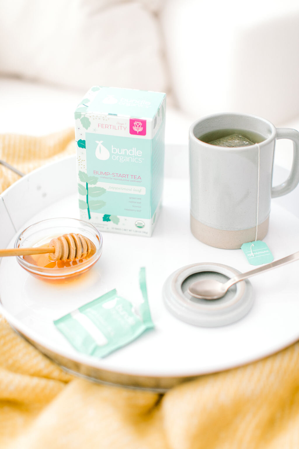Creative Direction for Bundle Organics Product Shoot