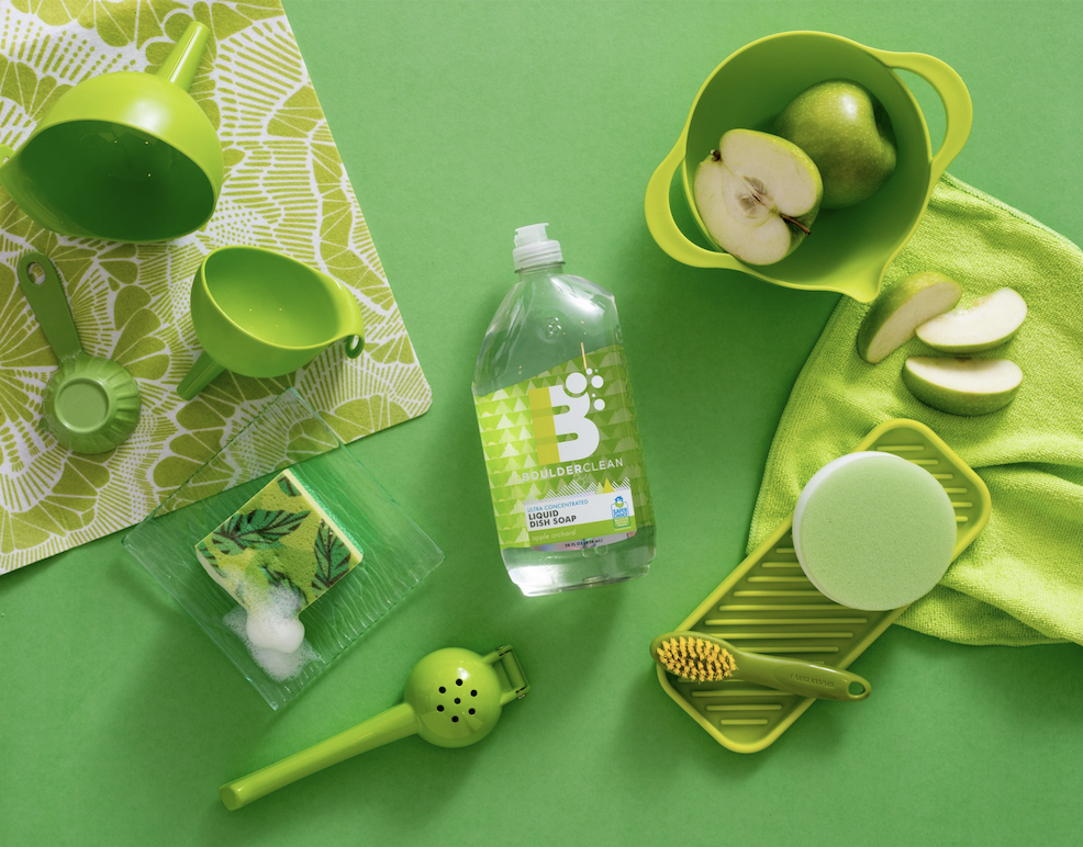 Creative Direction and Props for Boulder Clean Product Shoot