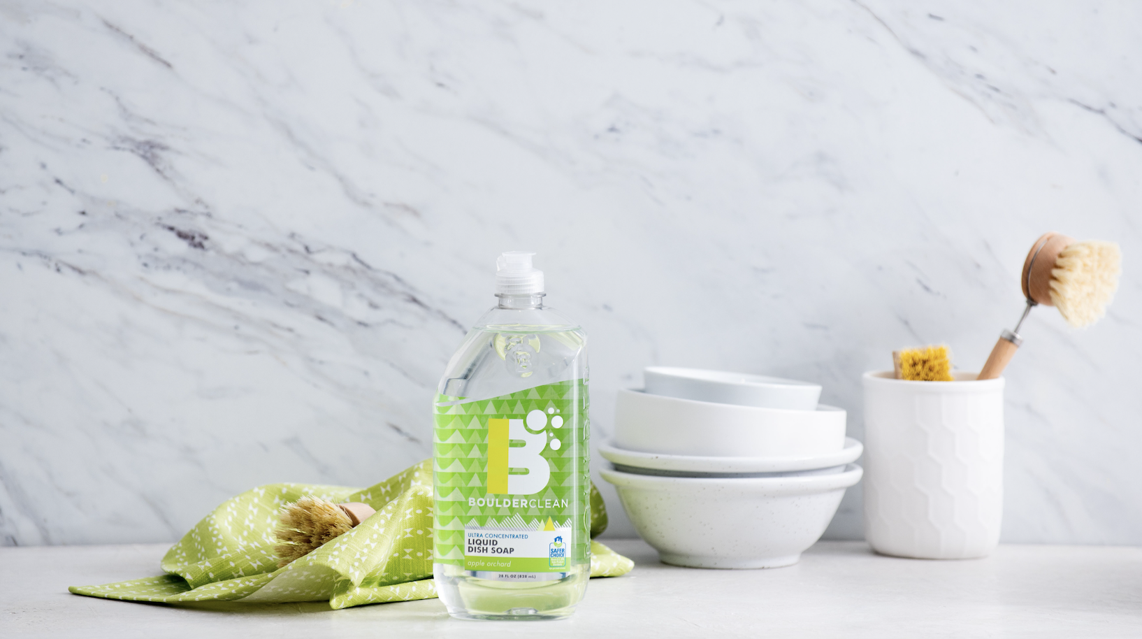 Creative Direction and Props for Boulder Clean Product Shoot