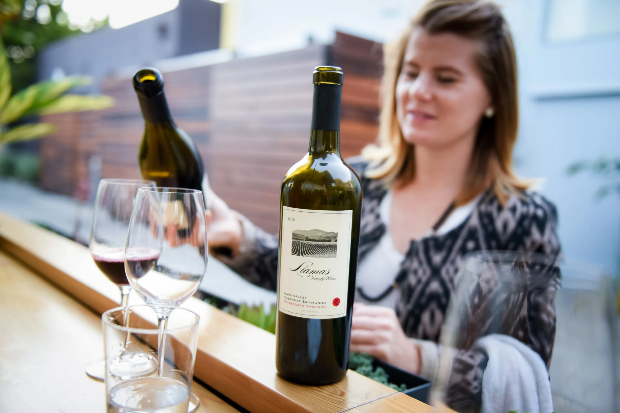 Llamas Wine Tasting | Cadet Beer + Wine Bar, Napa, California