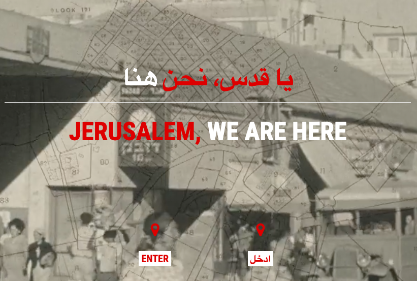 Jerusalem, We Are Here