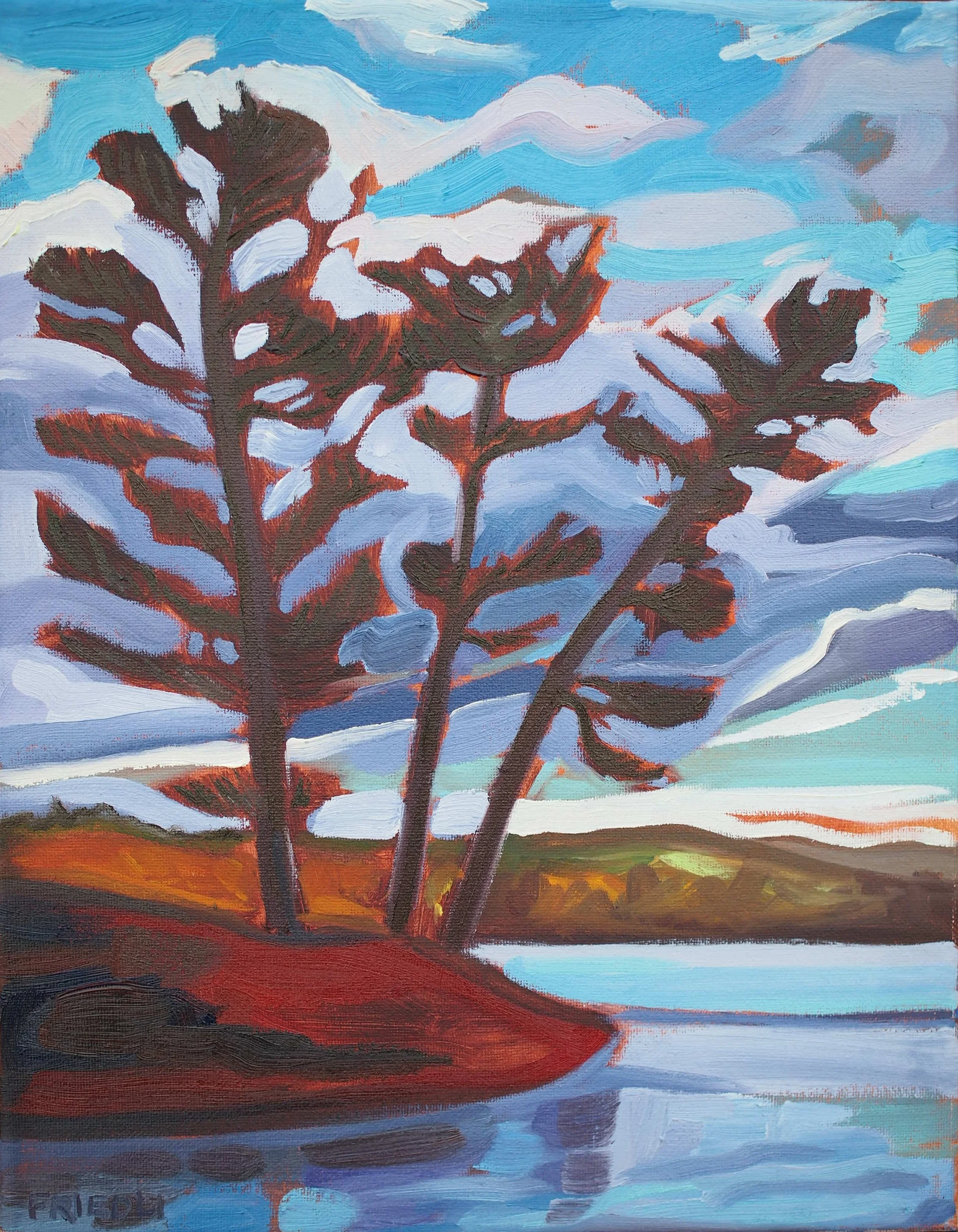 "Three Trees"