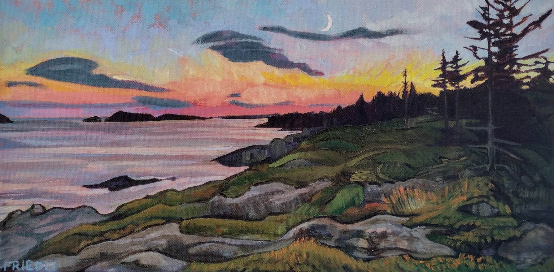 Sunset on Isle Royal