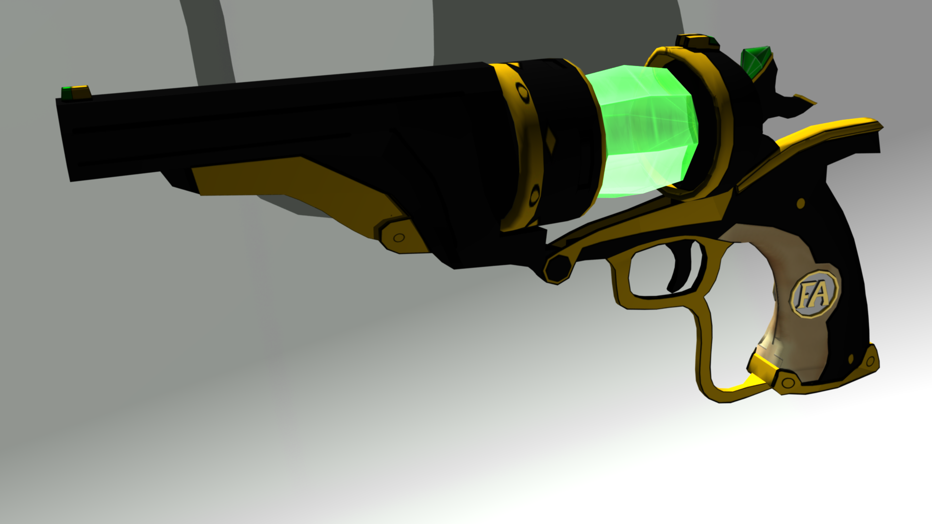 Rendering of the final model with proper textures