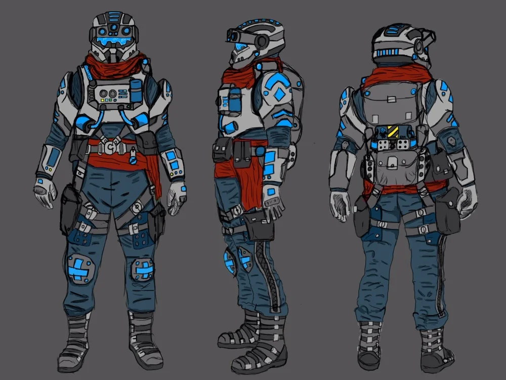 Original Concept are for the character of Grant