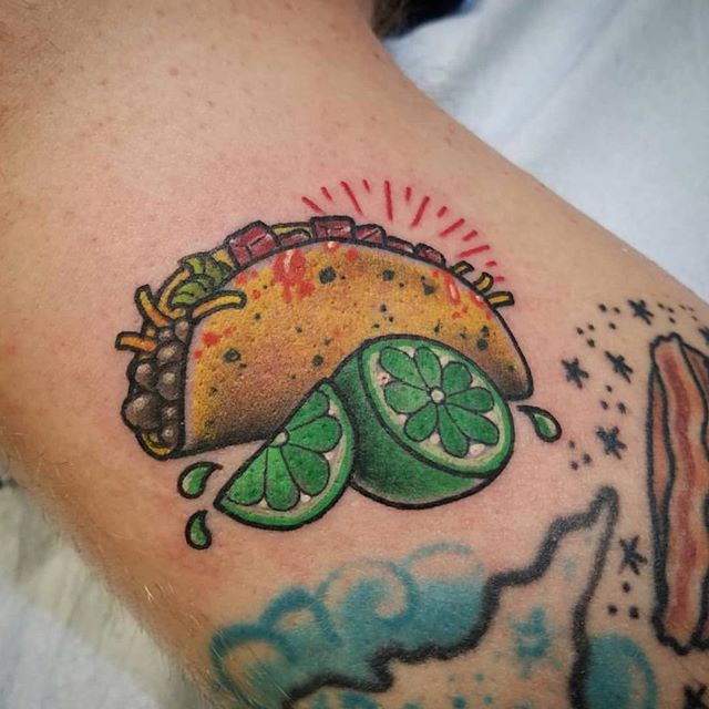 🌮 by @jdlingotattoo