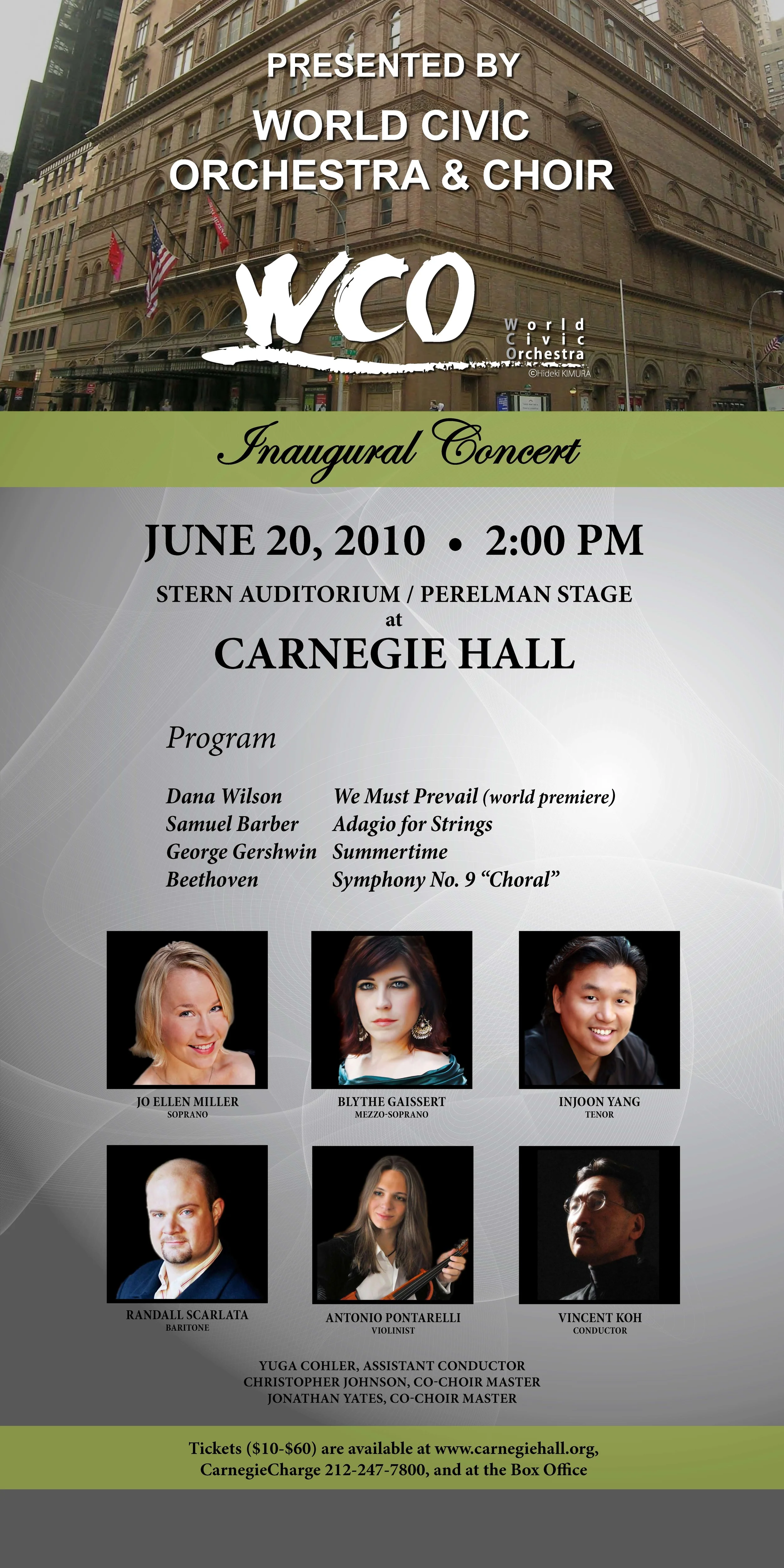 Inaugural Concert