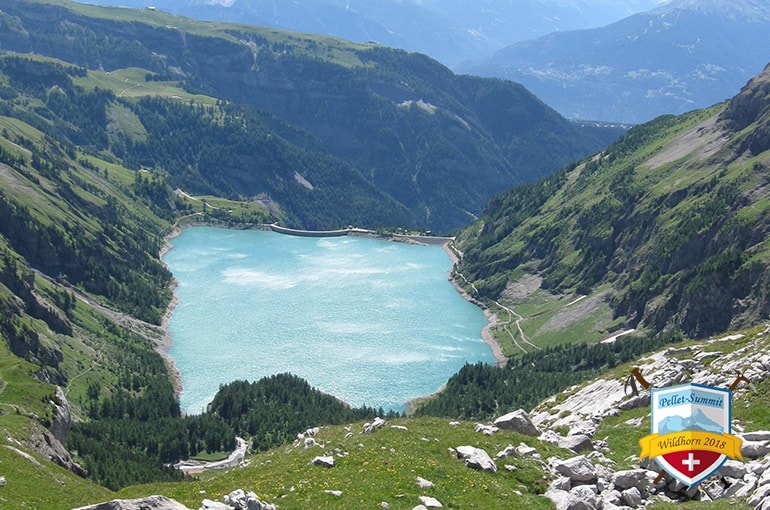 Lake in the valley