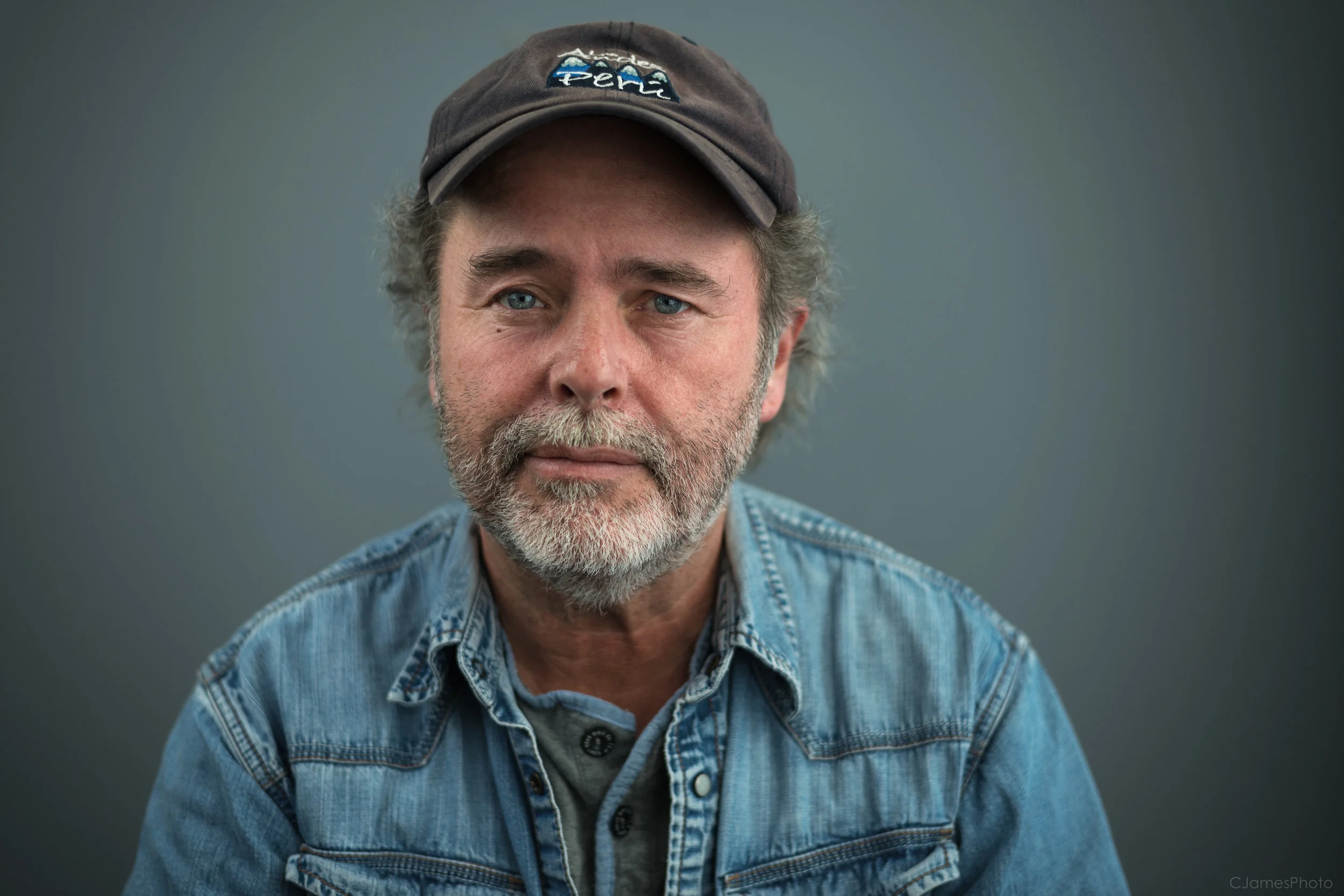 This is a Portrait photo of Henning Kvitnes, a well known singer song writer.