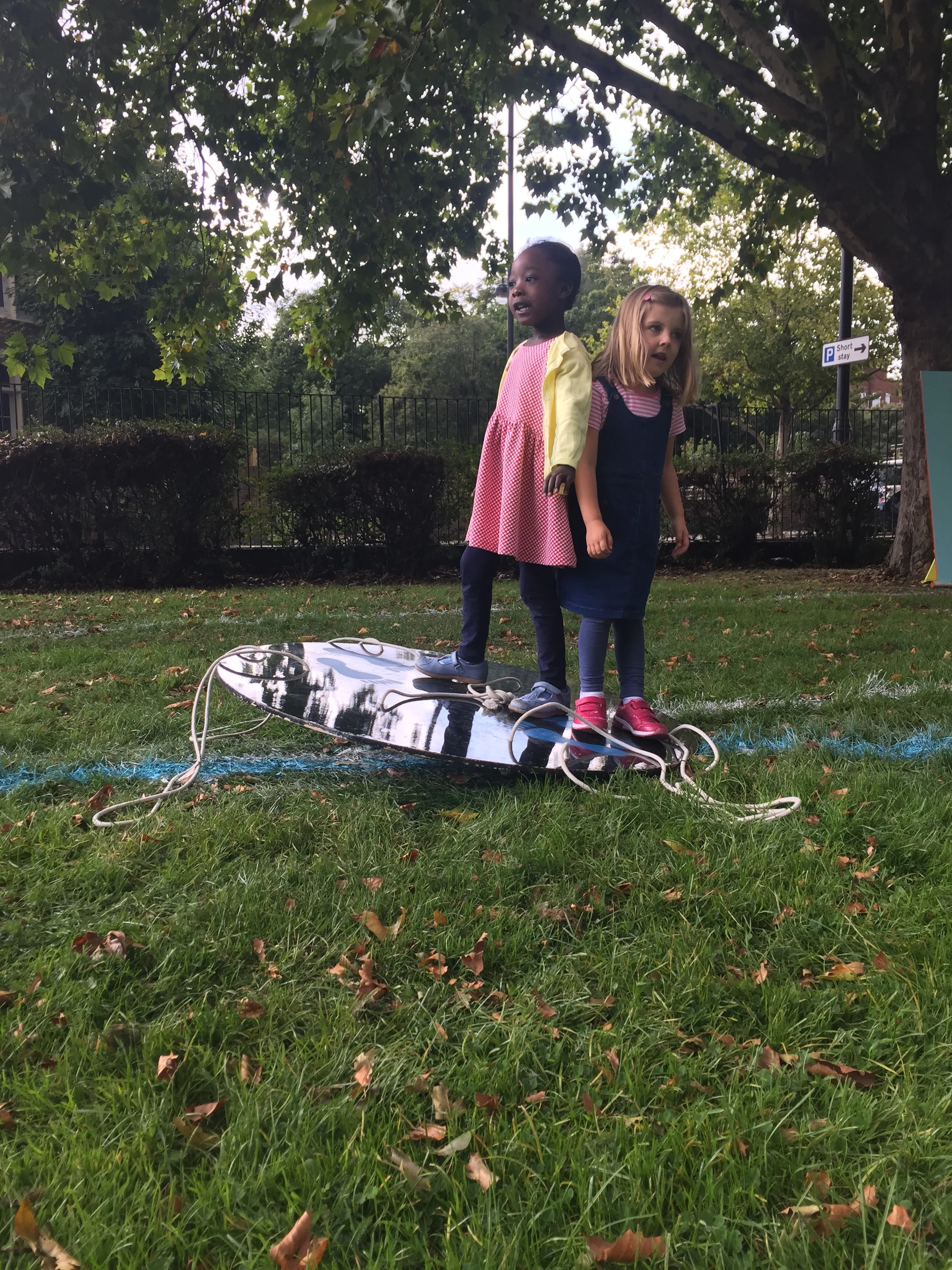  Balancing together on the un-podium 