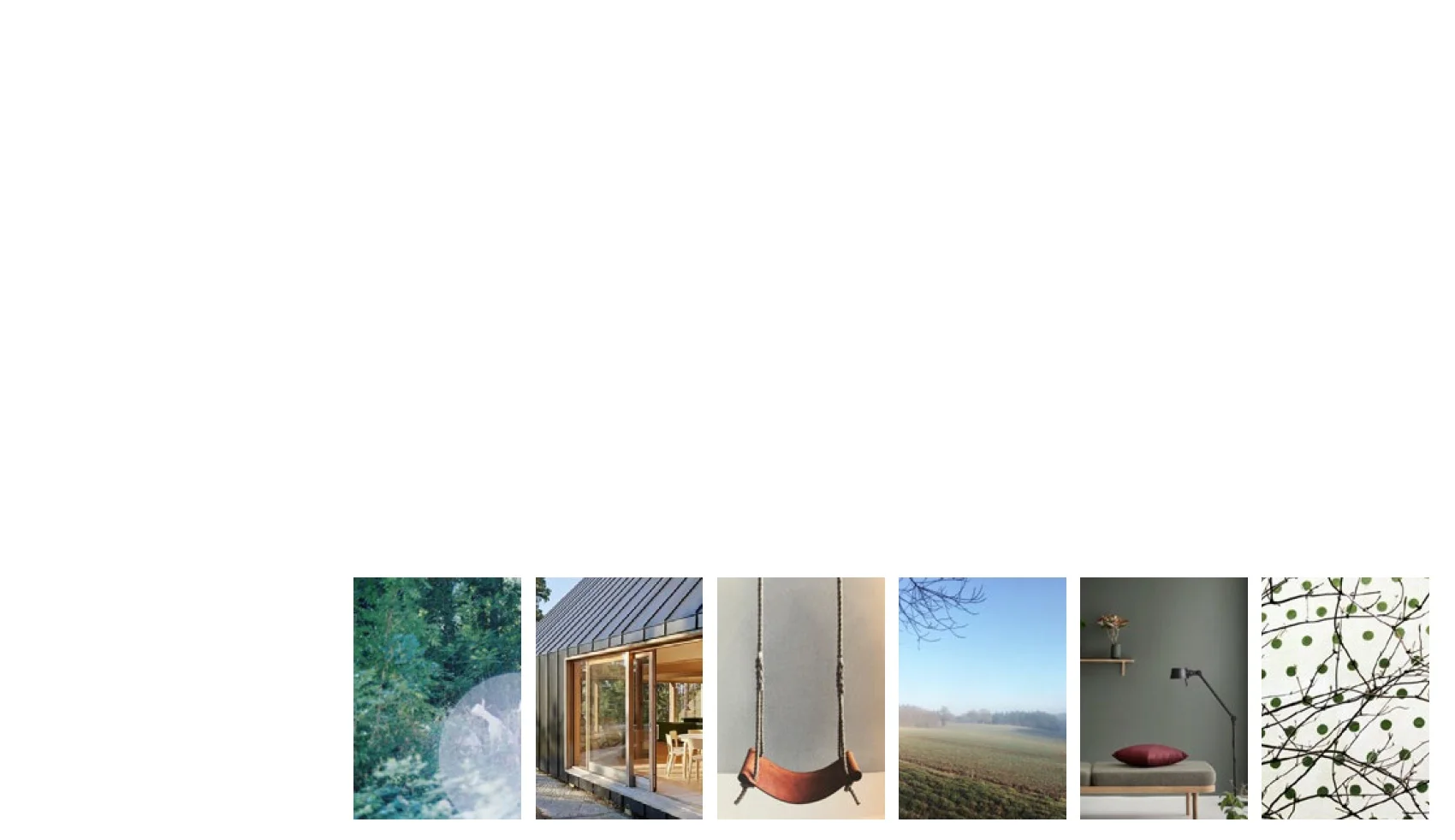  Concept mood board for residential project located in an AONB, greenbelt in Sevenoaks, Kent.&nbsp; 