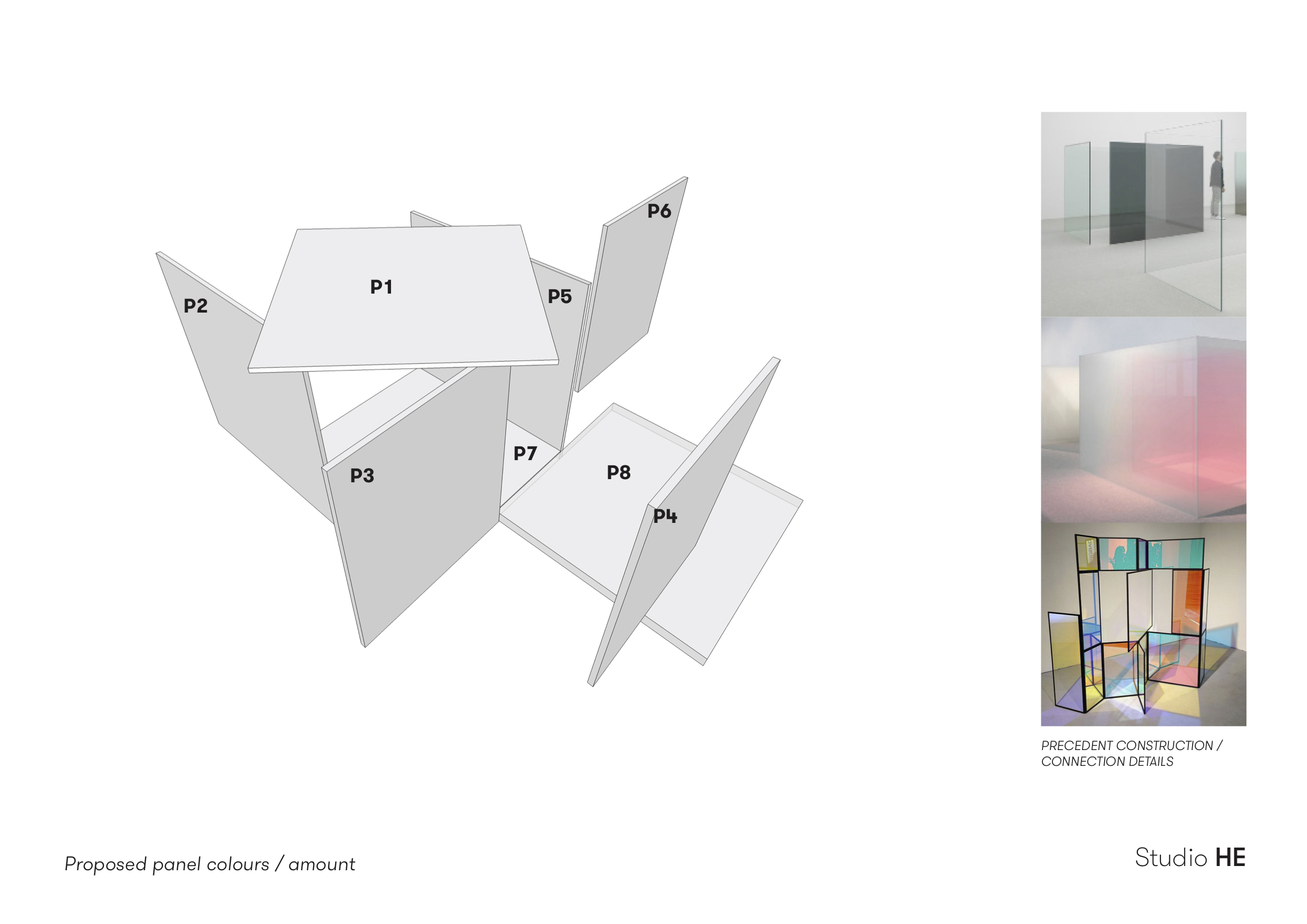 3d Axon/Component (Concept) of Pavilion