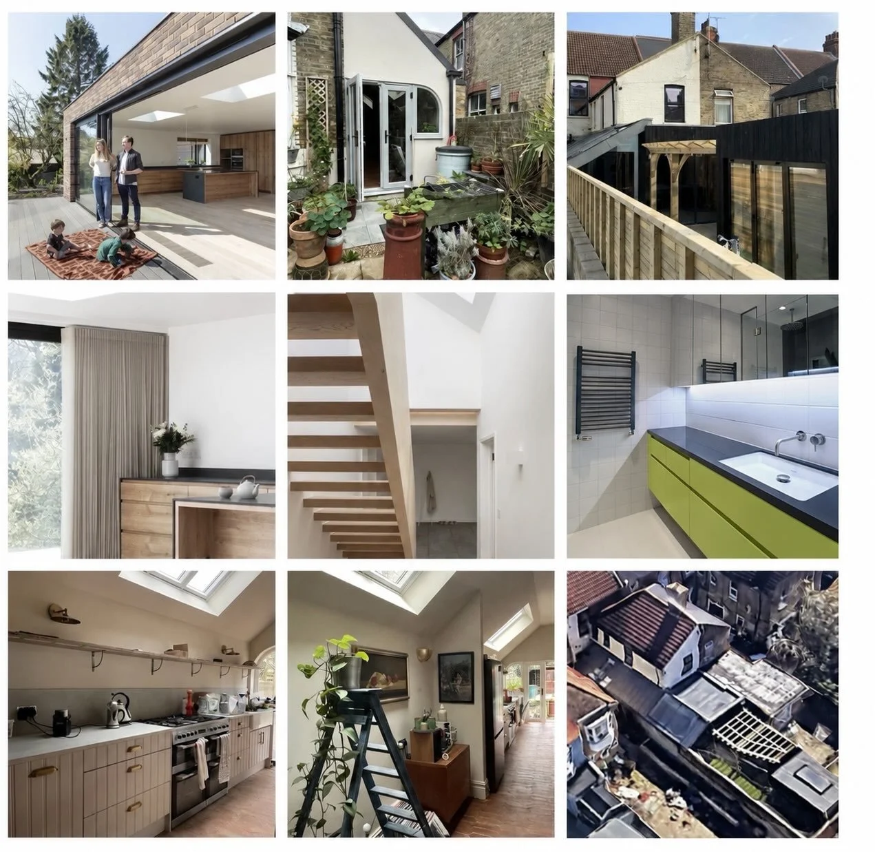 Just a little grid of some of our past residential projects @wearestudio_he 

We believe every home should be beautiful, practical and tailored to everyday life.

#studiohe #architecure #interiors #joinerydesign #boutique